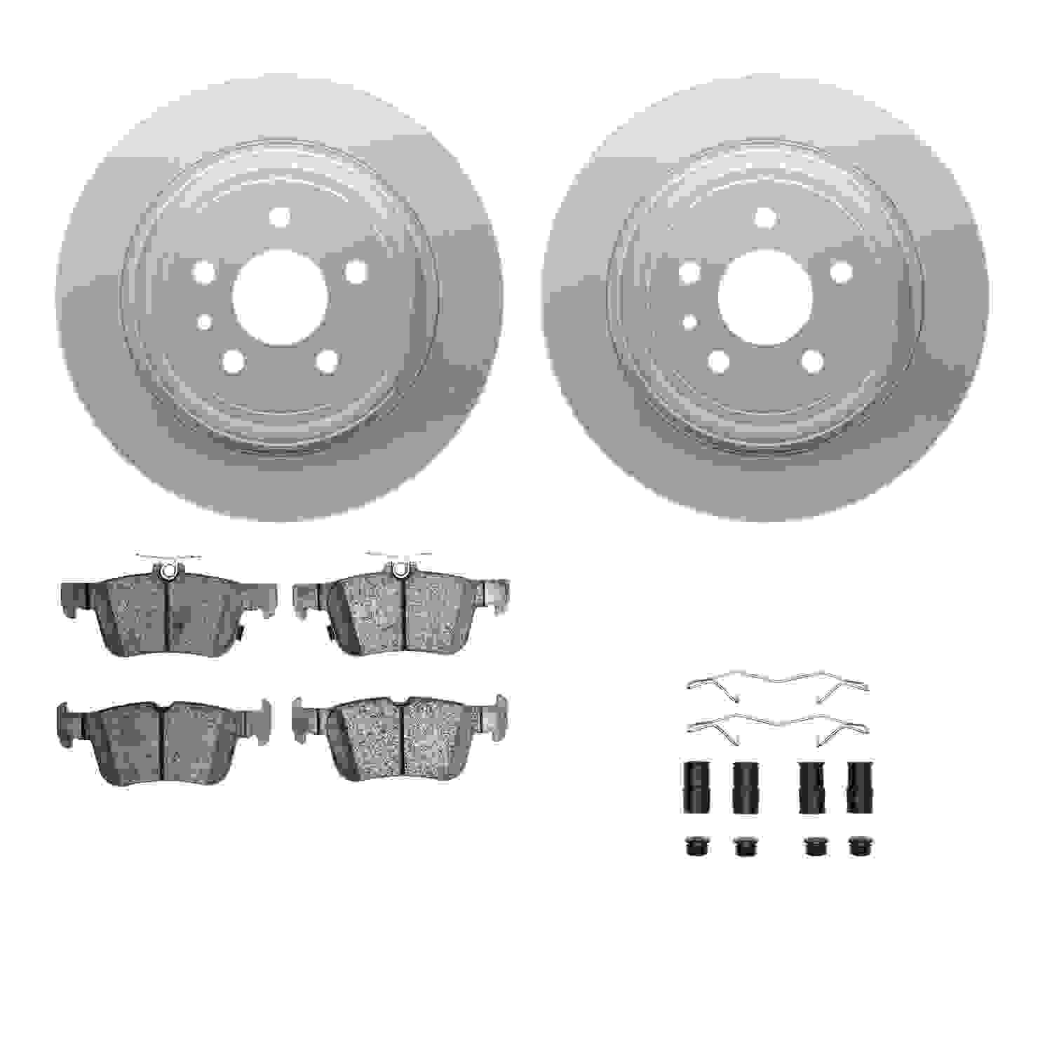 Dynamic Friction Company Disc Brake Kit 4312-54133