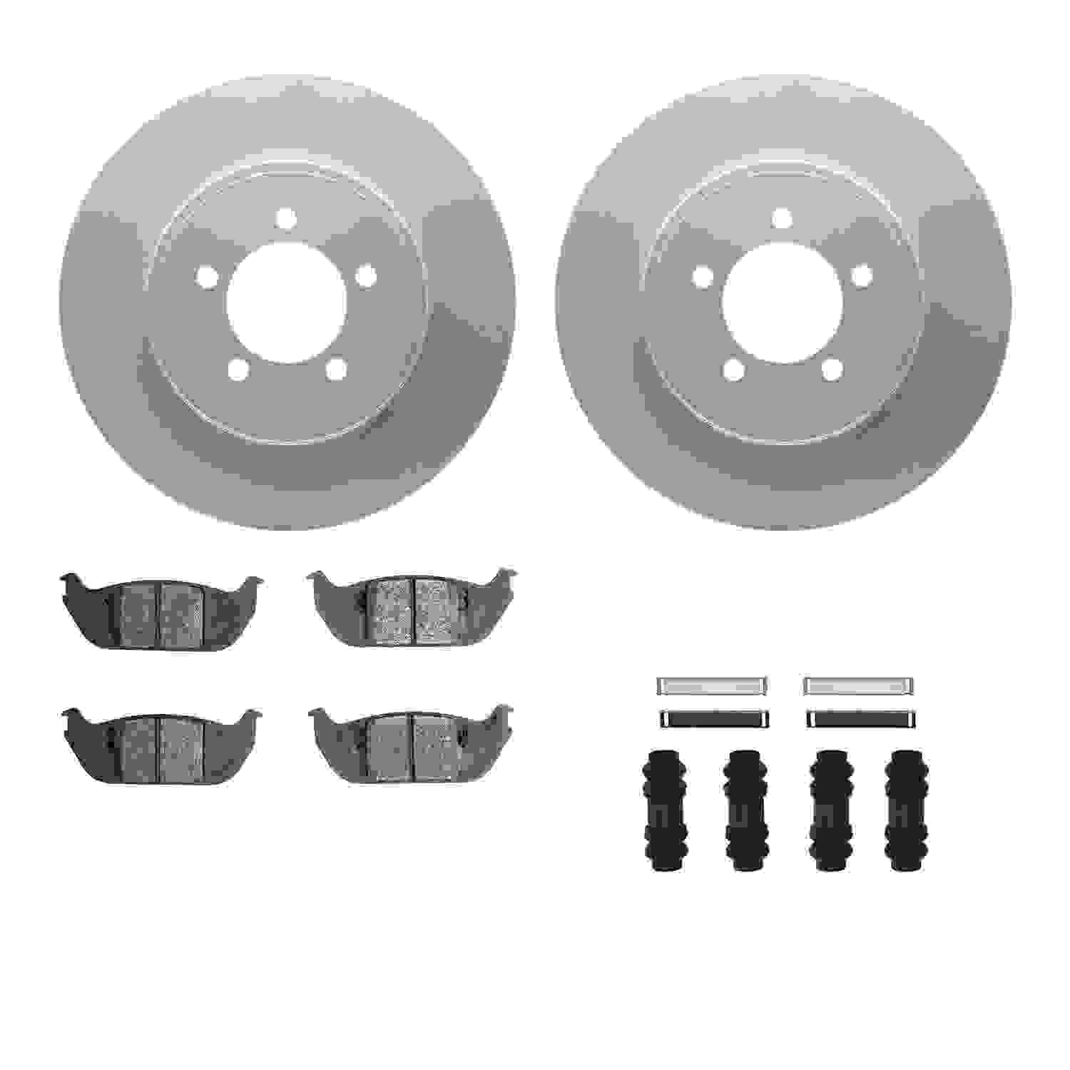 Dynamic Friction Company Disc Brake Kit 4312-55003