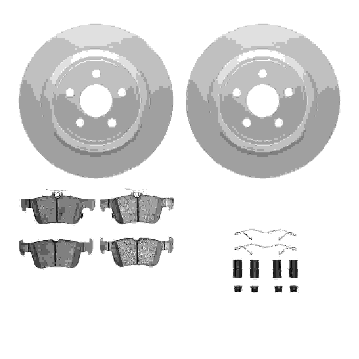 Dynamic Friction Company Disc Brake Kit 4312-55006