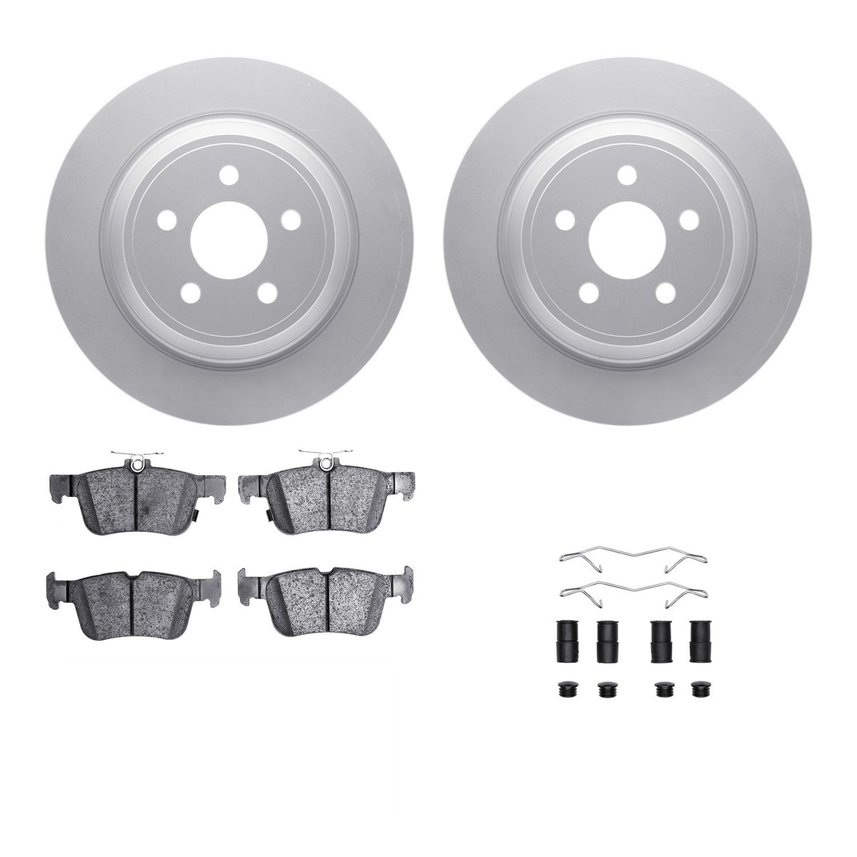 Dynamic Friction Company Disc Brake Kit 4312-55006