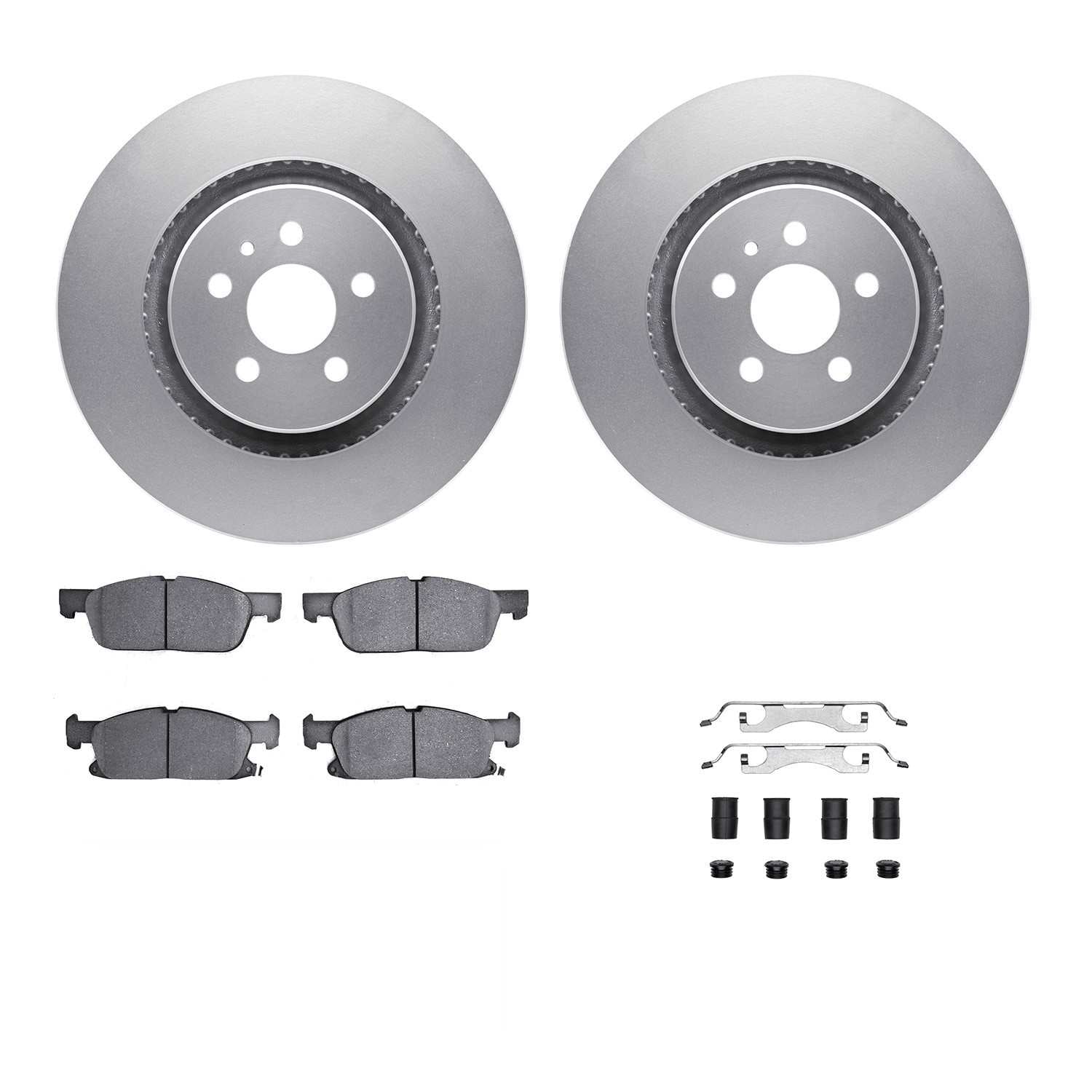 Dynamic Friction Company Disc Brake Kit 4312-55007