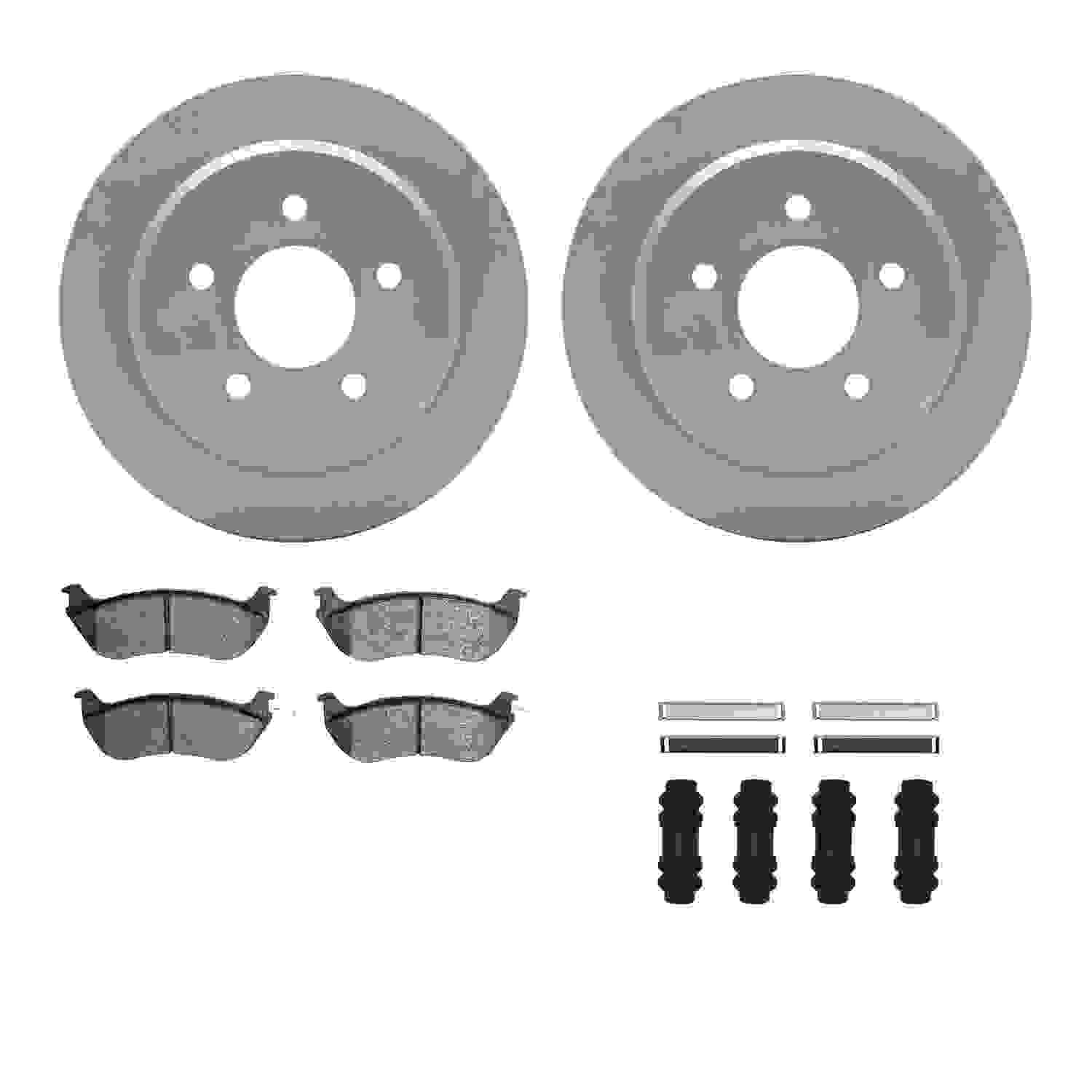 Dynamic Friction Company Disc Brake Kit 4312-56001