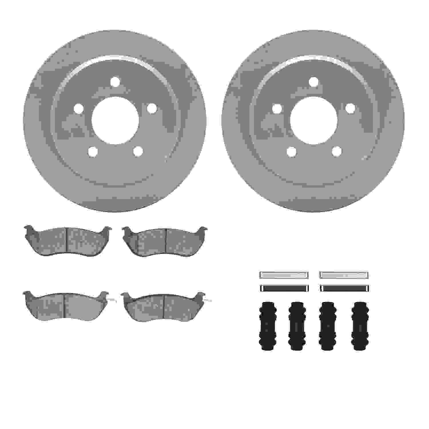 Dynamic Friction Company Disc Brake Kit 4312-56002