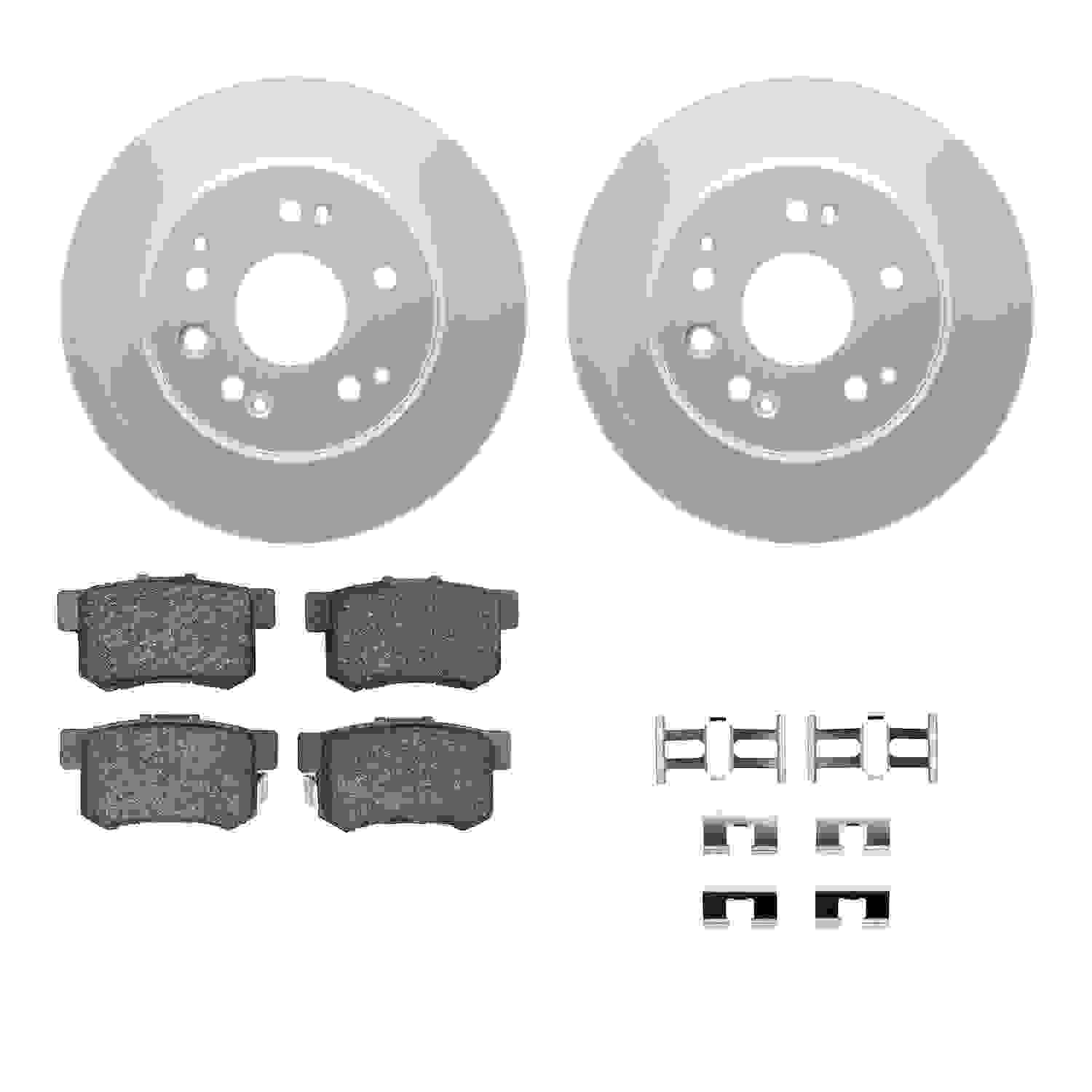 Dynamic Friction Company Disc Brake Kit 4312-58004