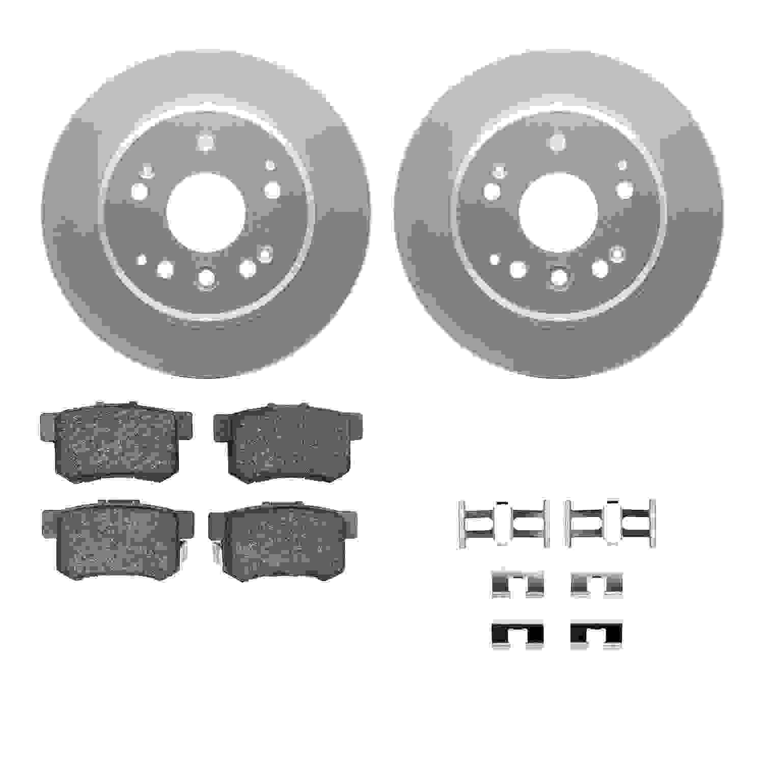 Dynamic Friction Company Disc Brake Kit 4312-58005