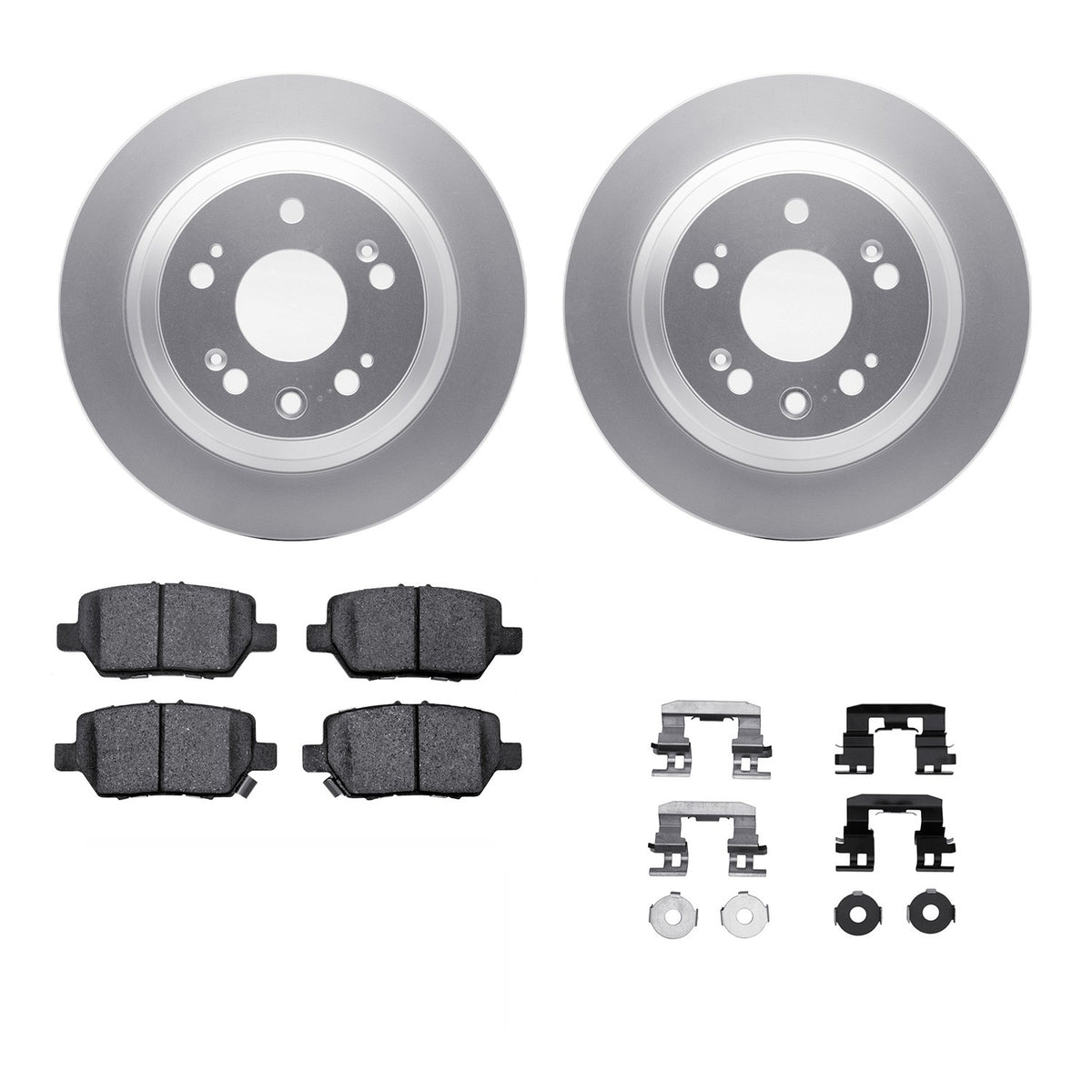 Dynamic Friction Company Disc Brake Kit 4312-58007