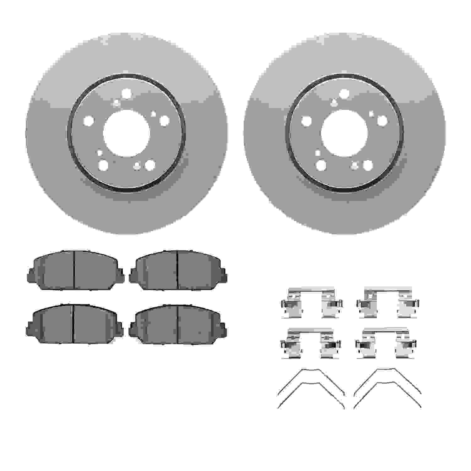 Dynamic Friction Company Disc Brake Kit 4312-58012