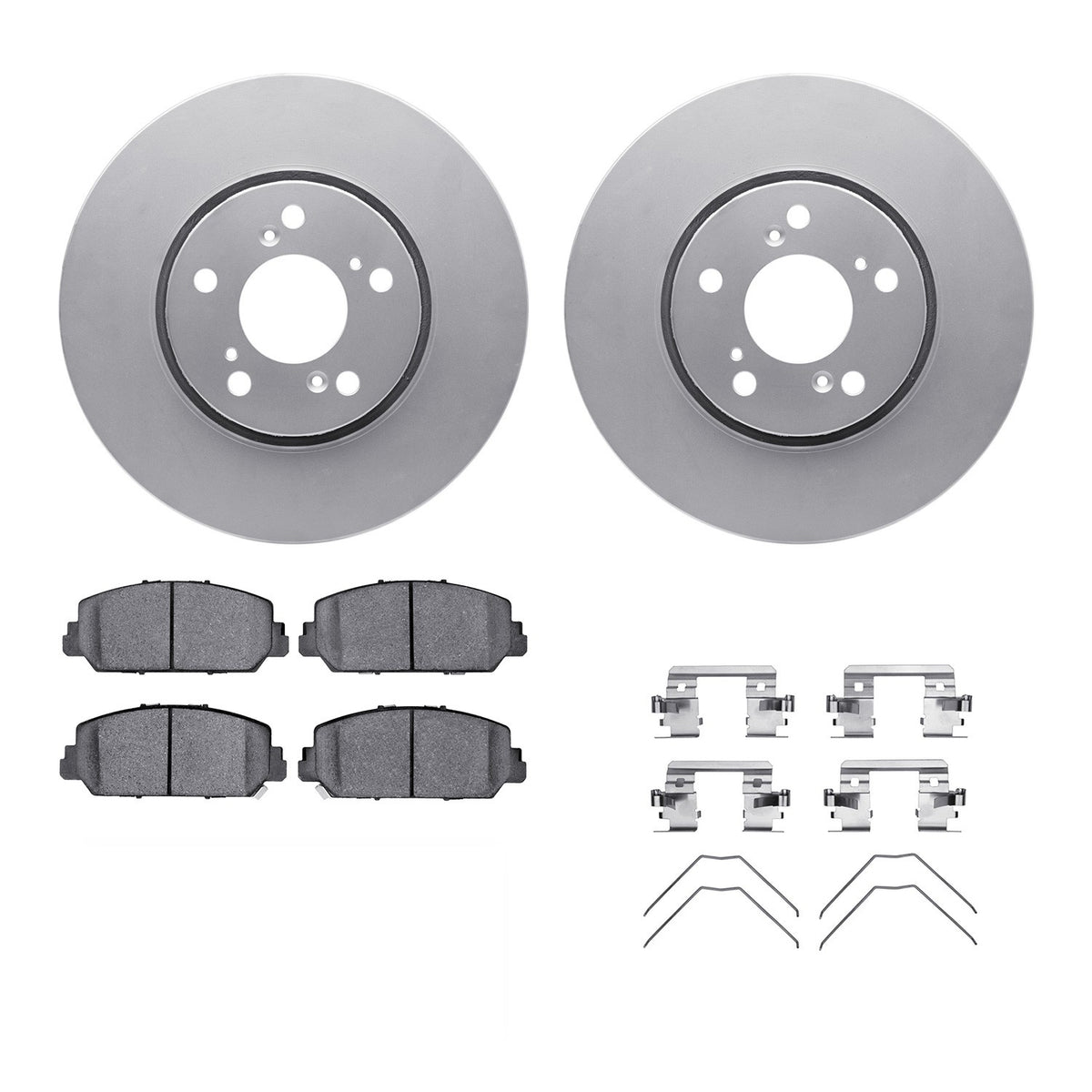 Dynamic Friction Company Disc Brake Kit 4312-58012