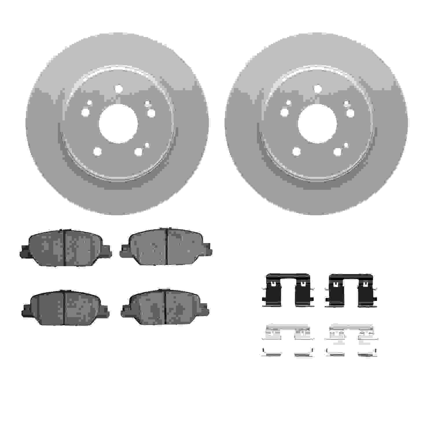 Dynamic Friction Company Disc Brake Kit 4312-58020