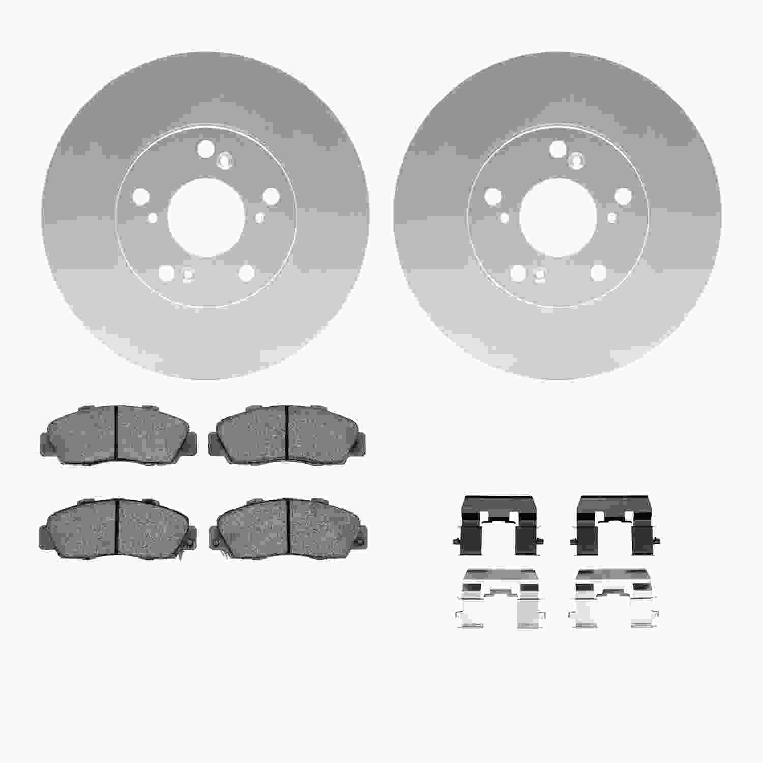 Dynamic Friction Company Disc Brake Kit 4312-59012