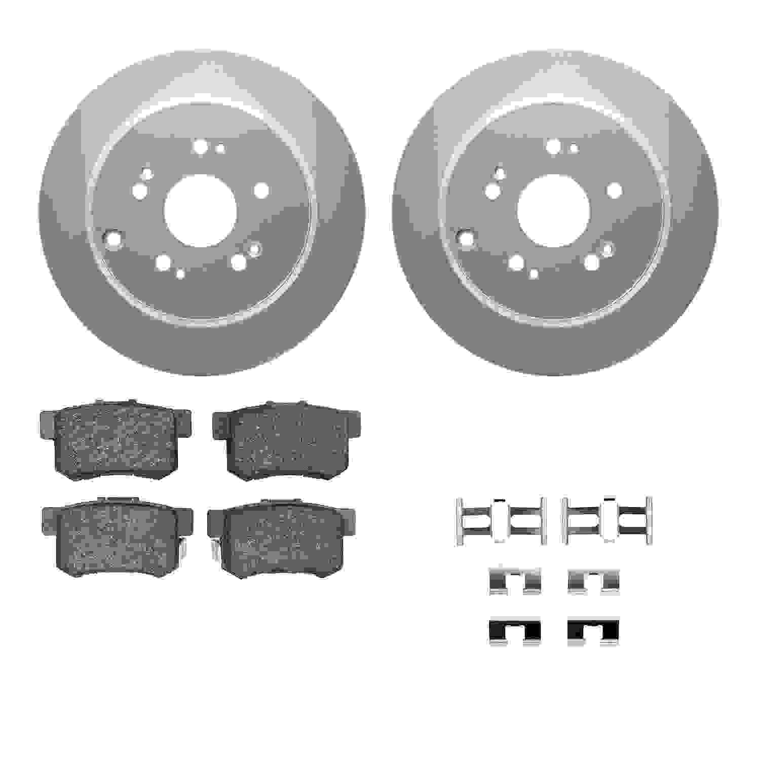 Dynamic Friction Company Disc Brake Kit 4312-59015