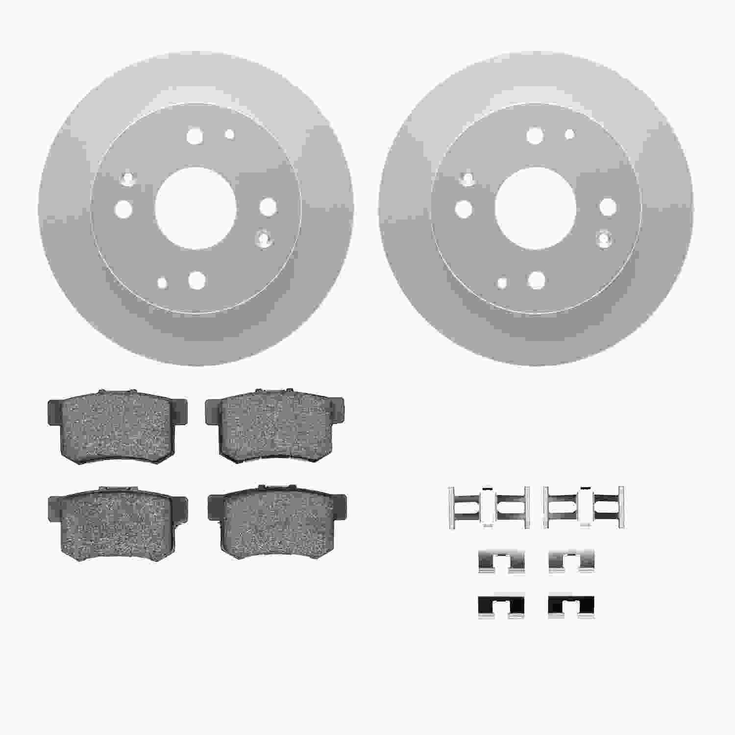 Dynamic Friction Company Disc Brake Kit 4312-59018