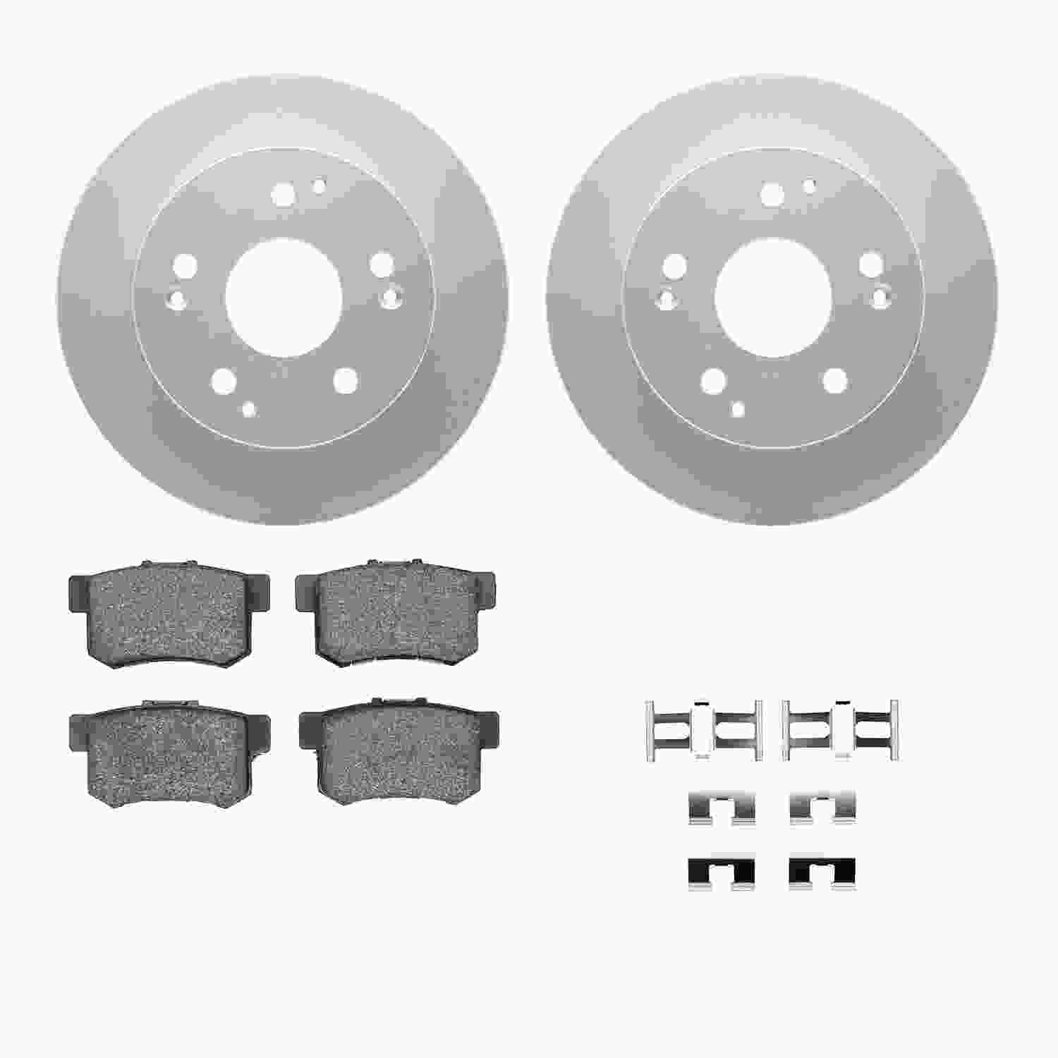 Dynamic Friction Company Disc Brake Kit 4312-59019