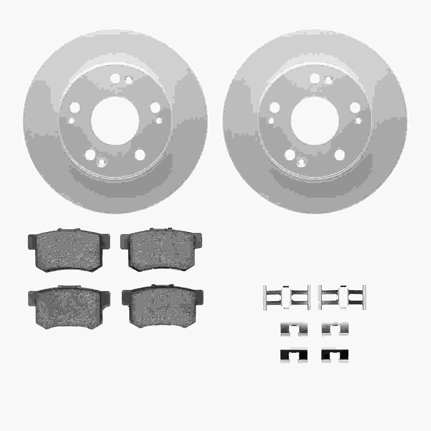 Dynamic Friction Company Disc Brake Kit 4312-59020