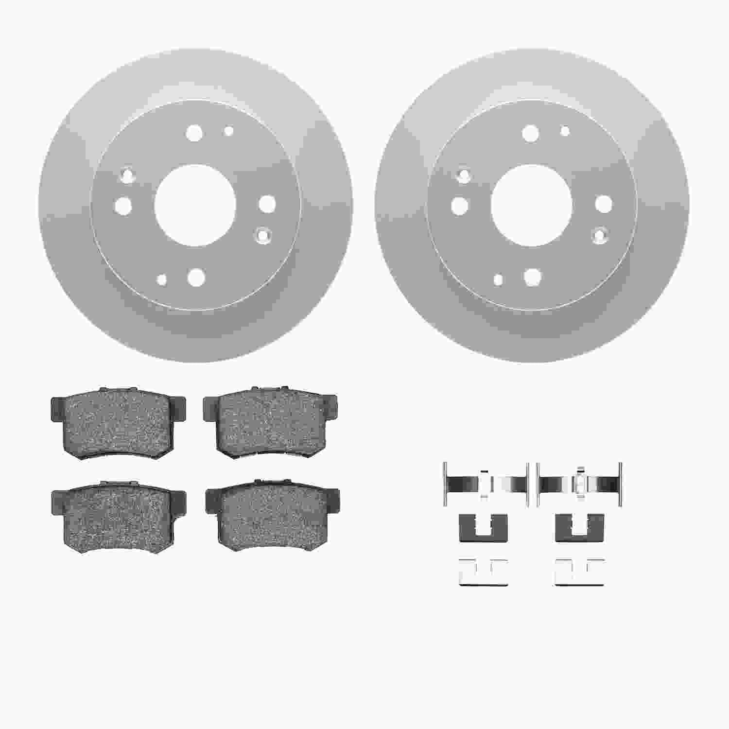 Dynamic Friction Company Disc Brake Kit 4312-59025