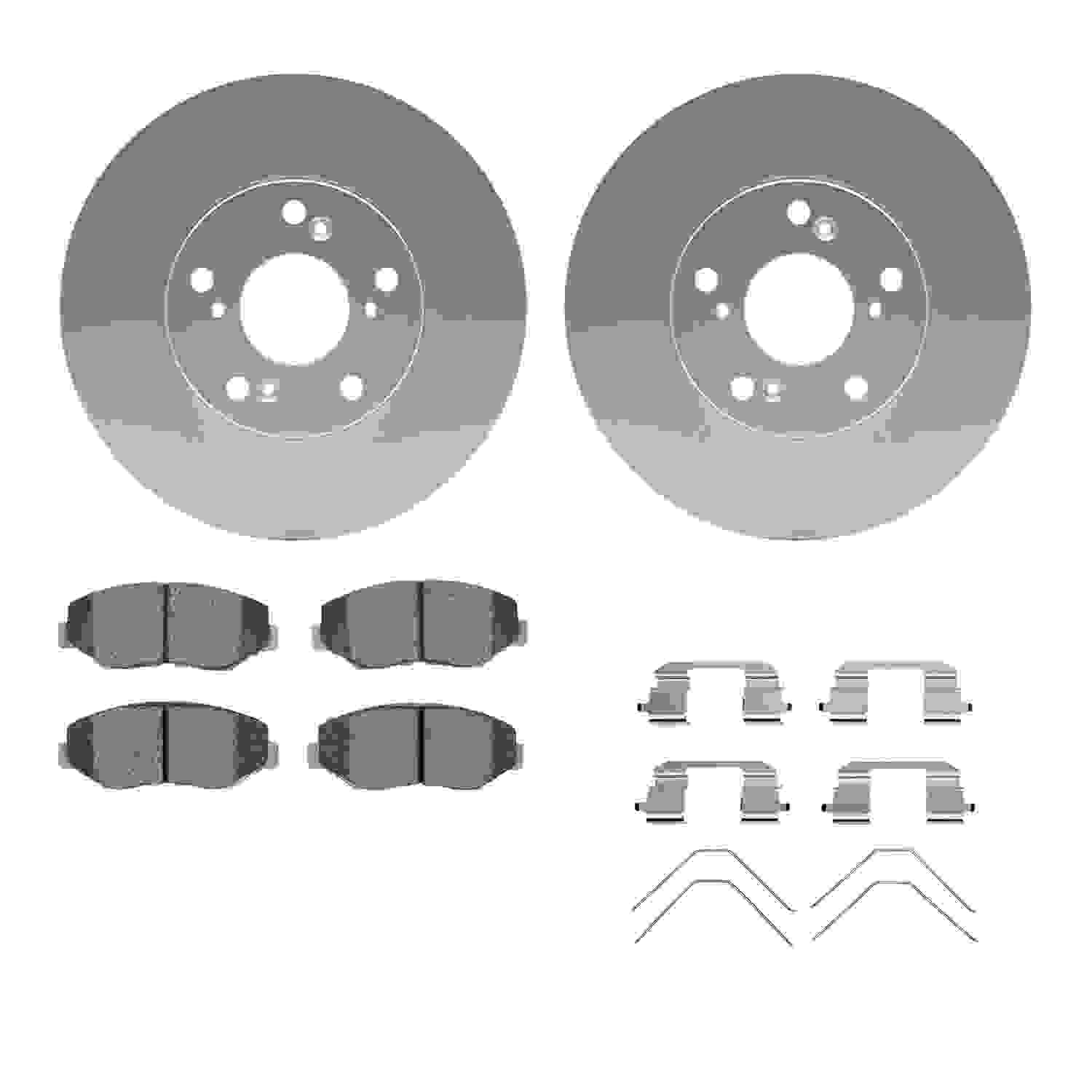 Dynamic Friction Company Disc Brake Kit 4312-59036