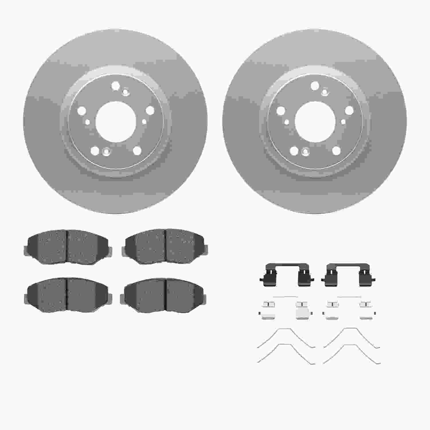 Dynamic Friction Company Disc Brake Kit 4312-59038