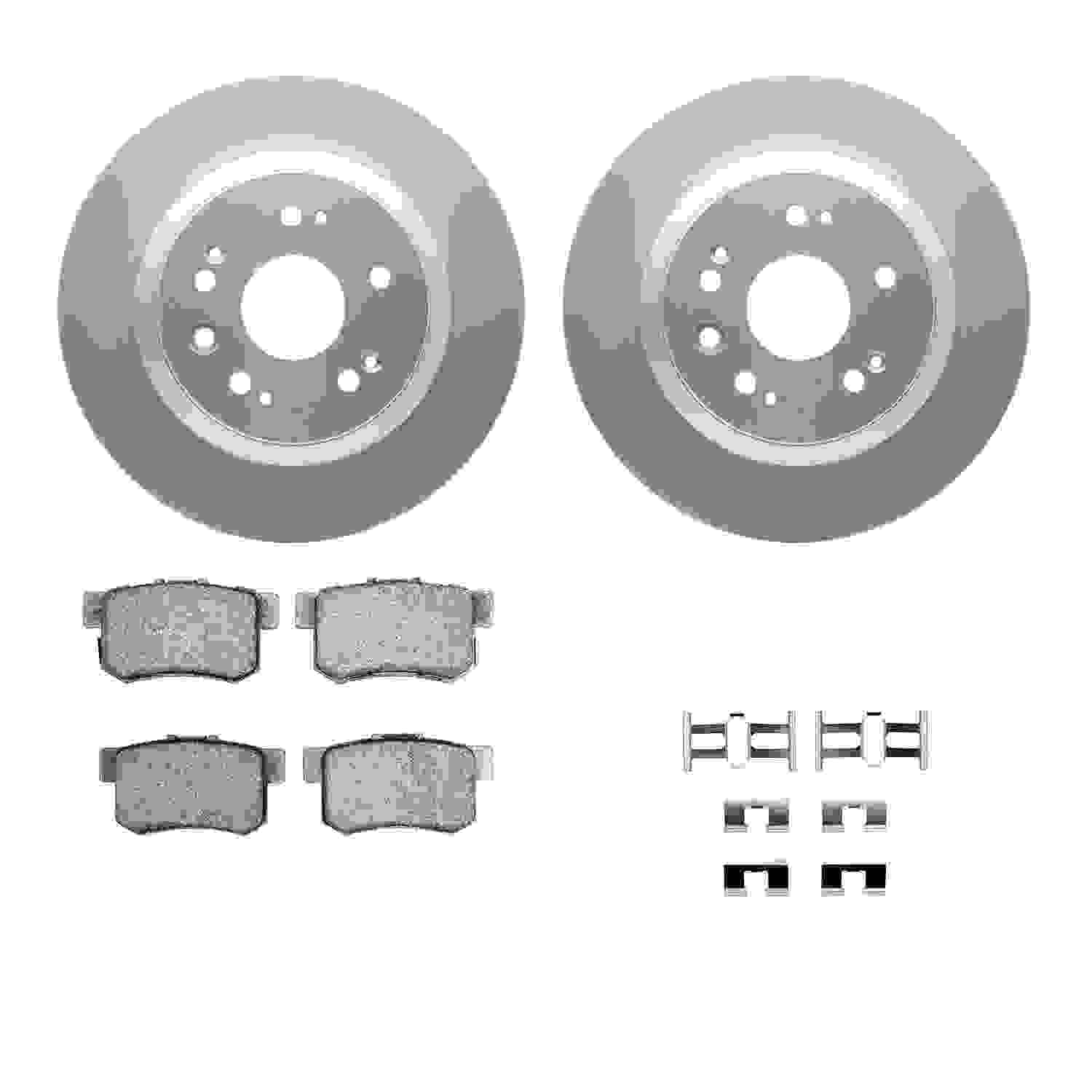 Dynamic Friction Company Disc Brake Kit 4312-59045