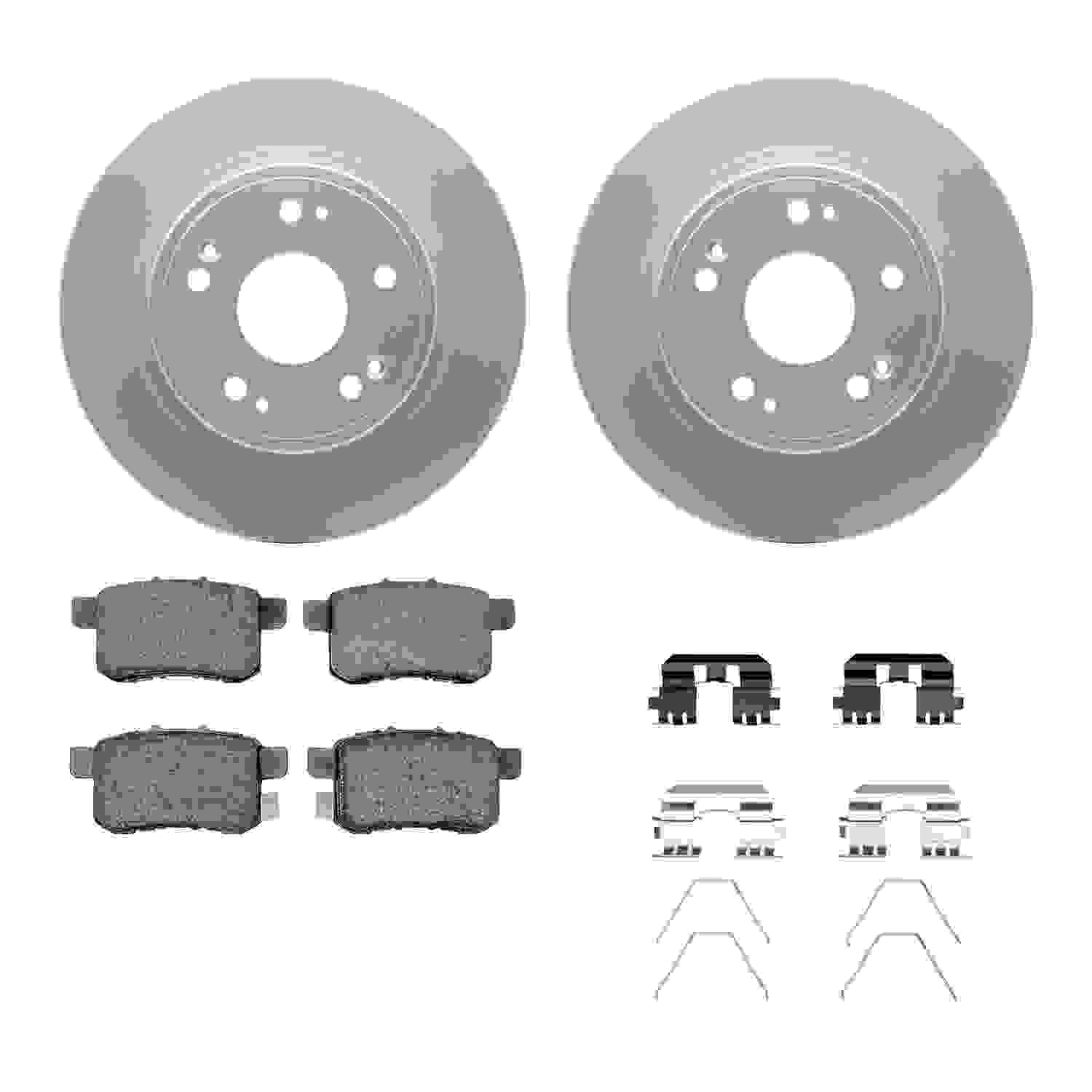 Dynamic Friction Company Disc Brake Kit 4312-59052