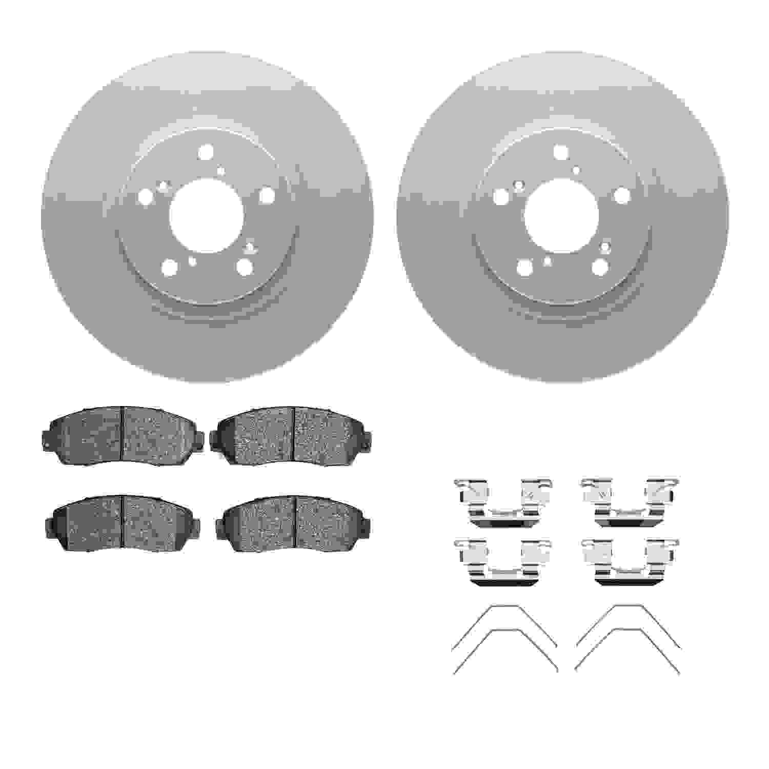 Dynamic Friction Company Disc Brake Kit 4312-59056