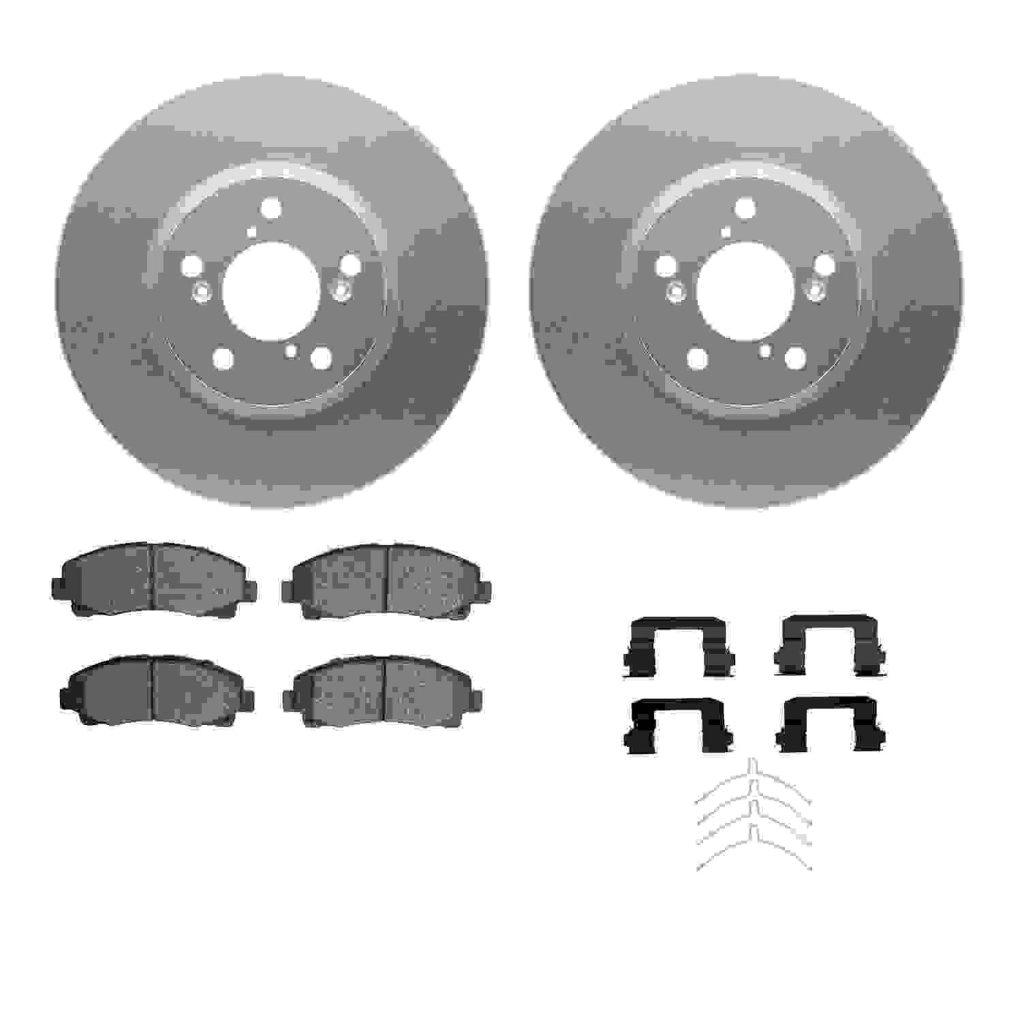Dynamic Friction Company Disc Brake Kit 4312-59062