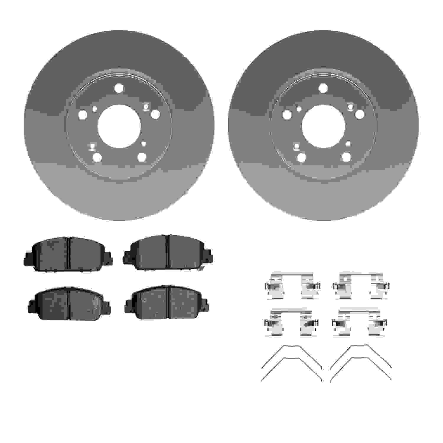 Dynamic Friction Company Disc Brake Kit 4312-59067