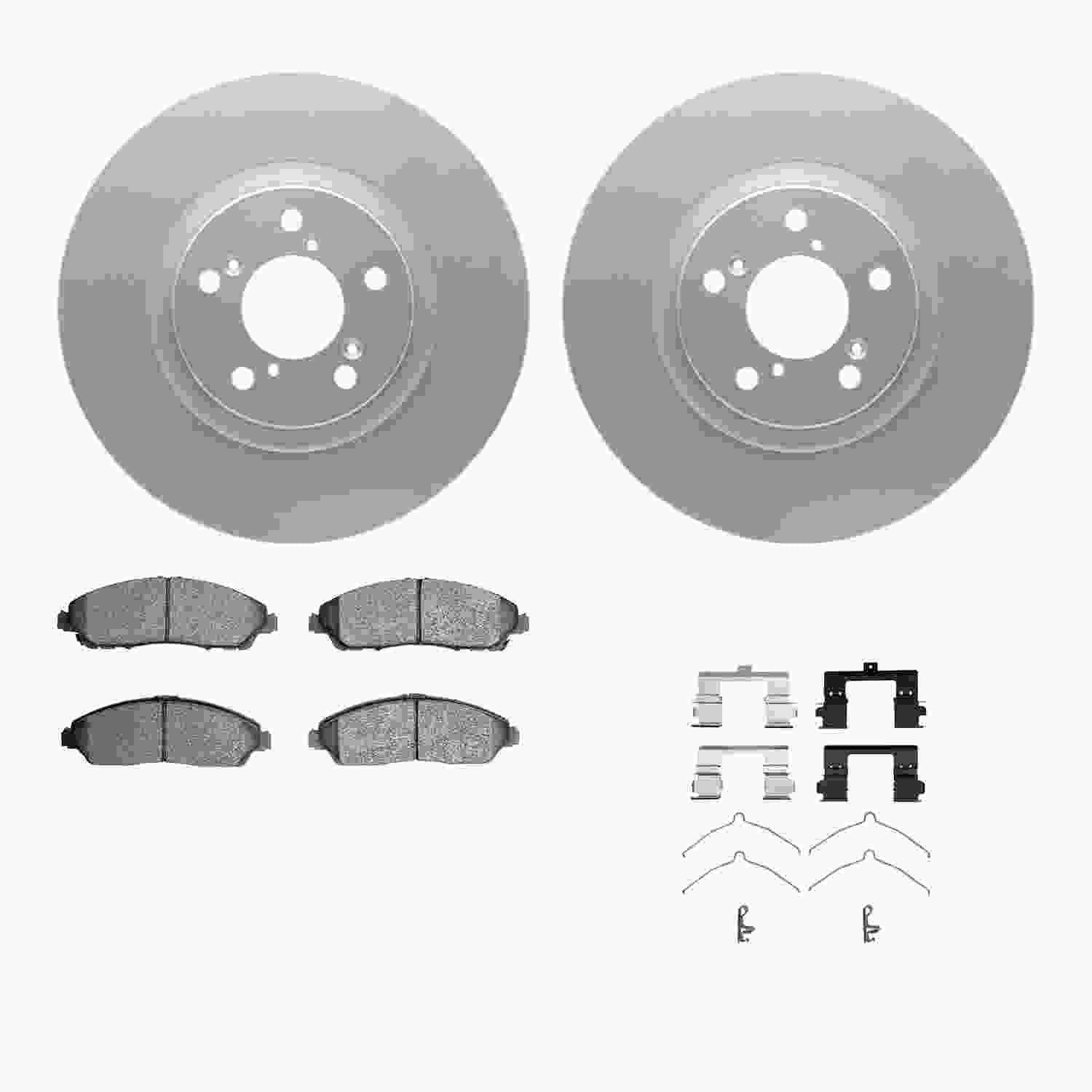 Dynamic Friction Company Disc Brake Kit 4312-59070