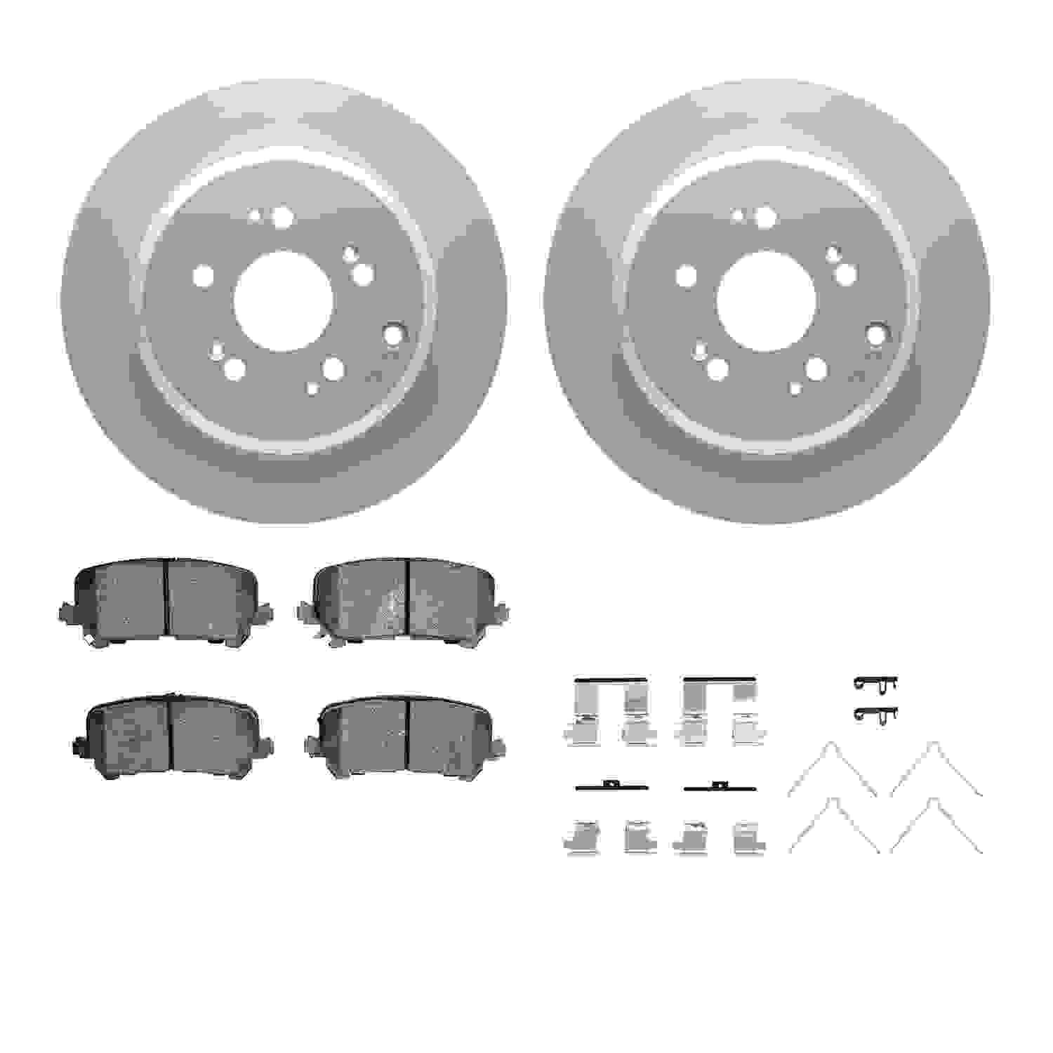 Dynamic Friction Company Disc Brake Kit 4312-59072