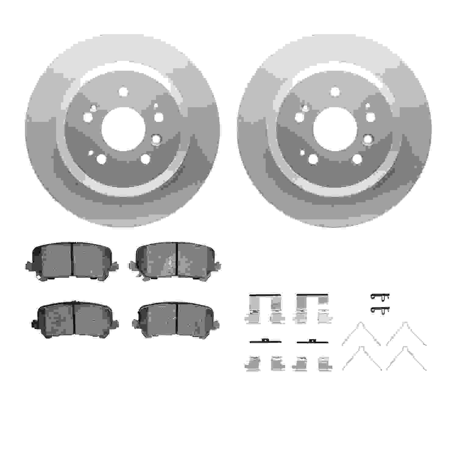 Dynamic Friction Company Disc Brake Kit 4312-59073