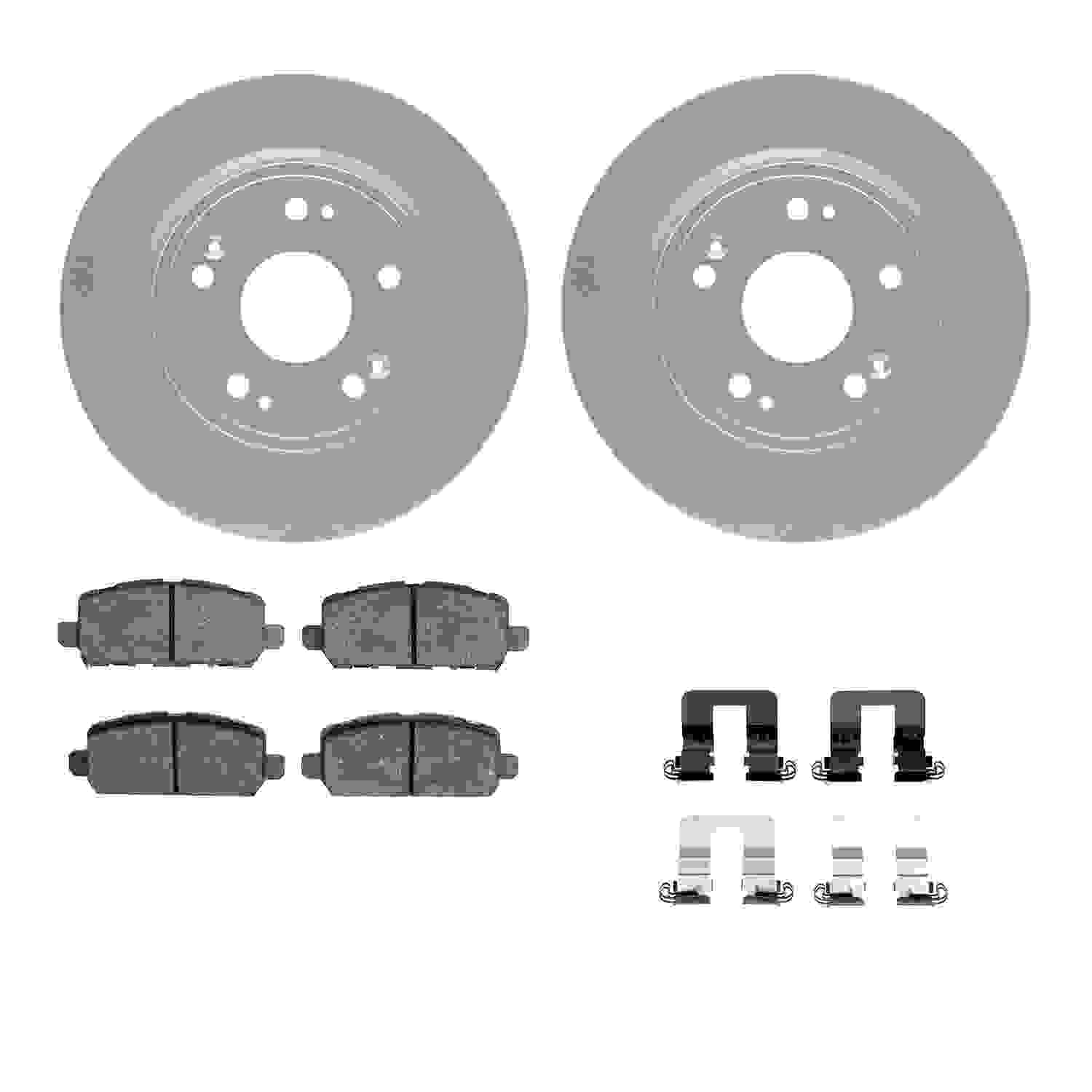 Dynamic Friction Company Disc Brake Kit 4312-59074