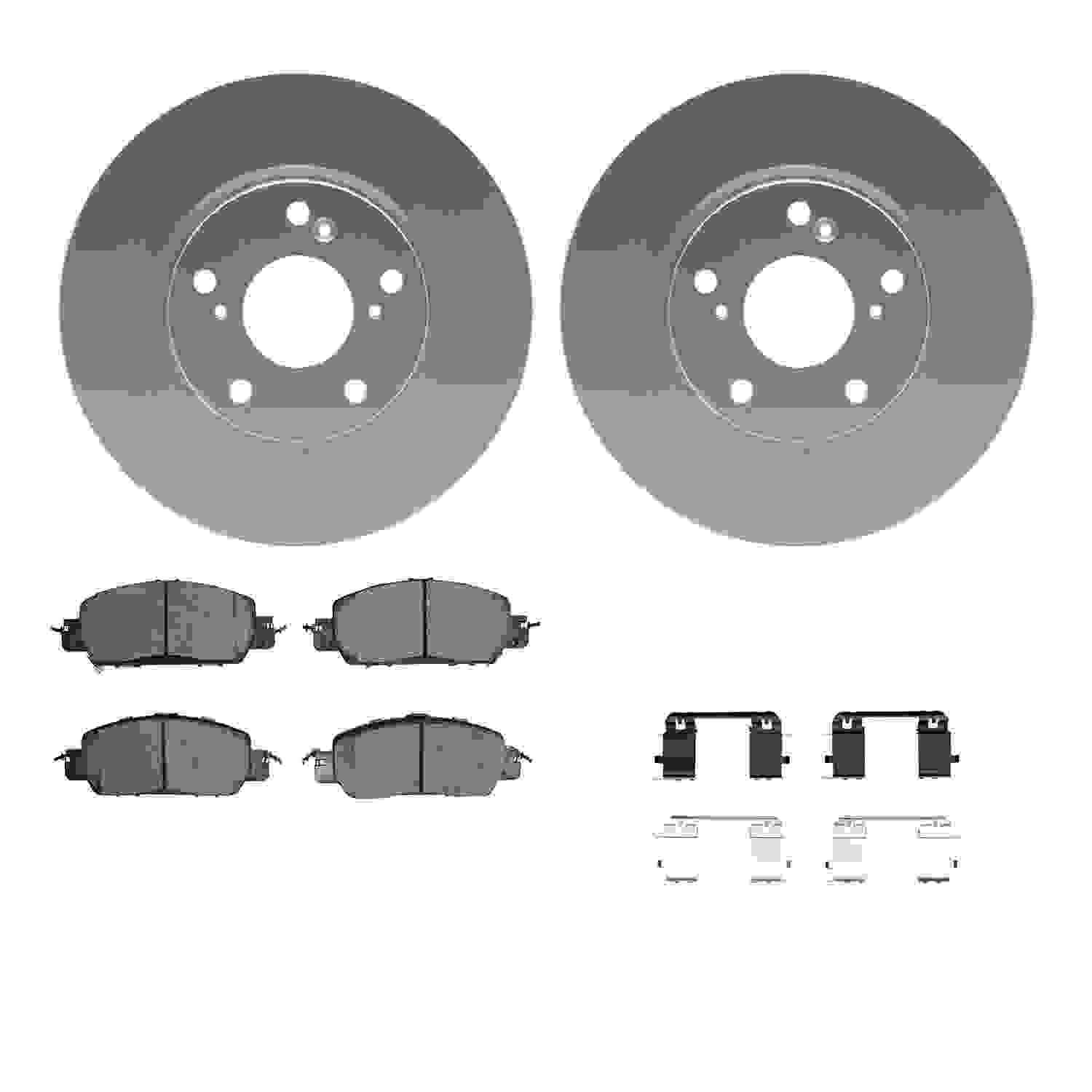 Dynamic Friction Company Disc Brake Kit 4312-59076