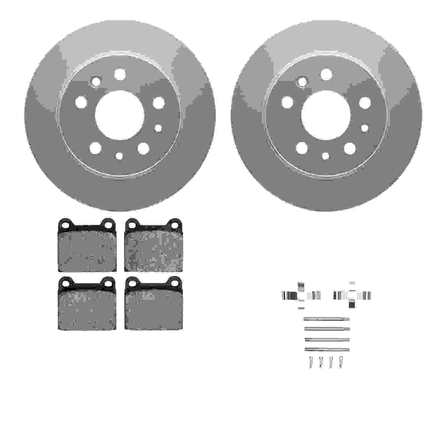 Dynamic Friction Company Disc Brake Kit 4312-63002