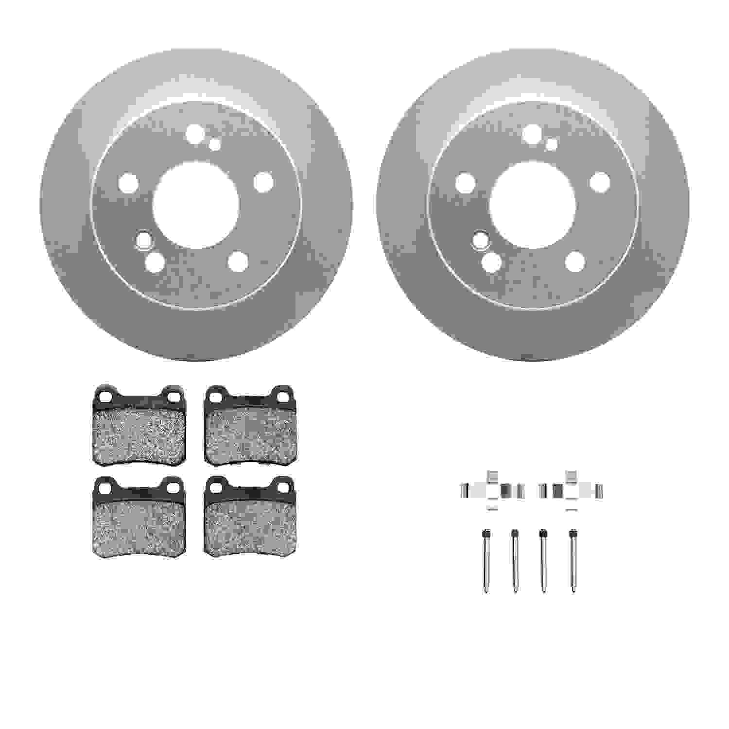 Dynamic Friction Company Disc Brake Kit 4312-63008