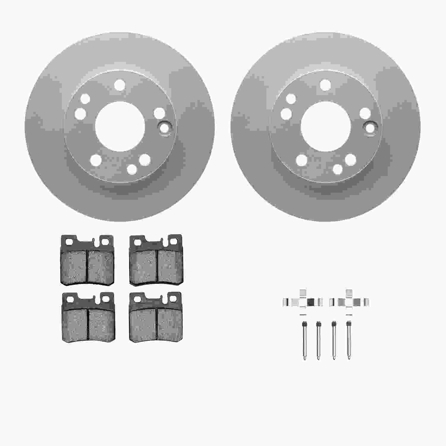 Dynamic Friction Company Disc Brake Kit 4312-63012