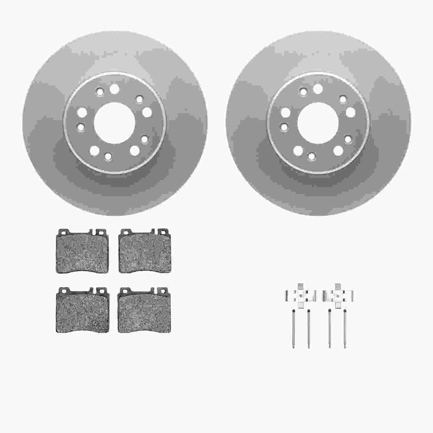 Dynamic Friction Company Disc Brake Kit 4312-63014