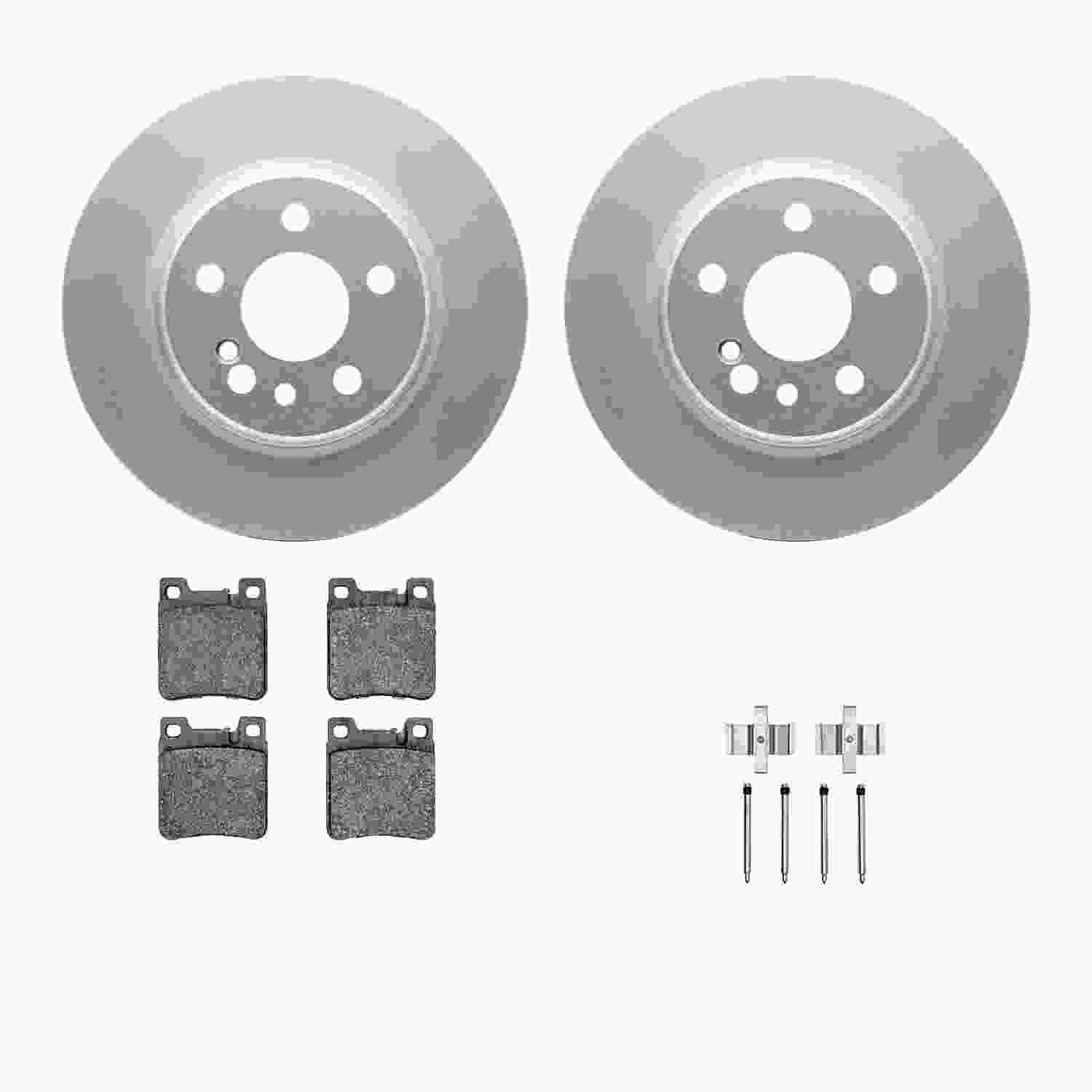 Dynamic Friction Company Disc Brake Kit 4312-63015