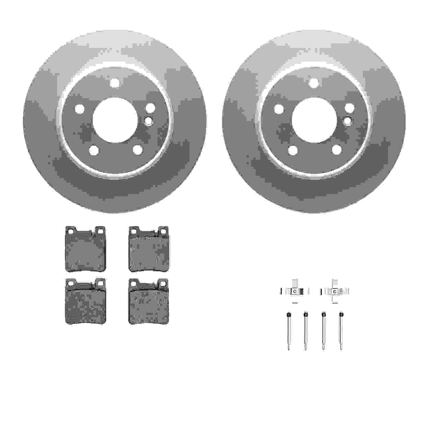 Dynamic Friction Company Disc Brake Kit 4312-63017