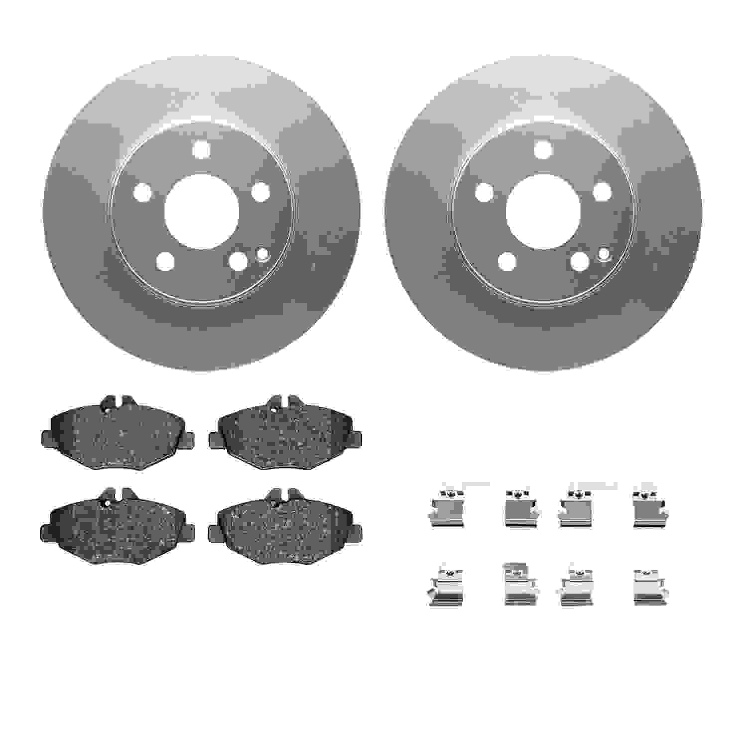 Dynamic Friction Company Disc Brake Kit 4312-63056