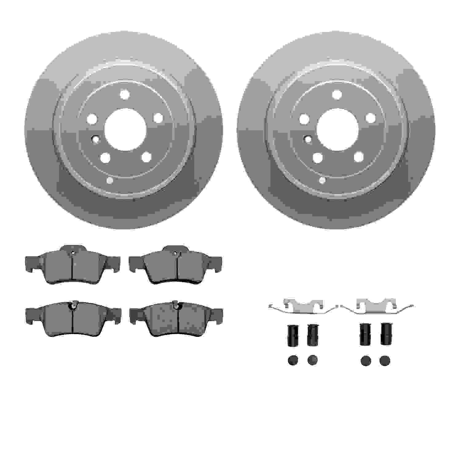 Dynamic Friction Company Disc Brake Kit 4312-63058