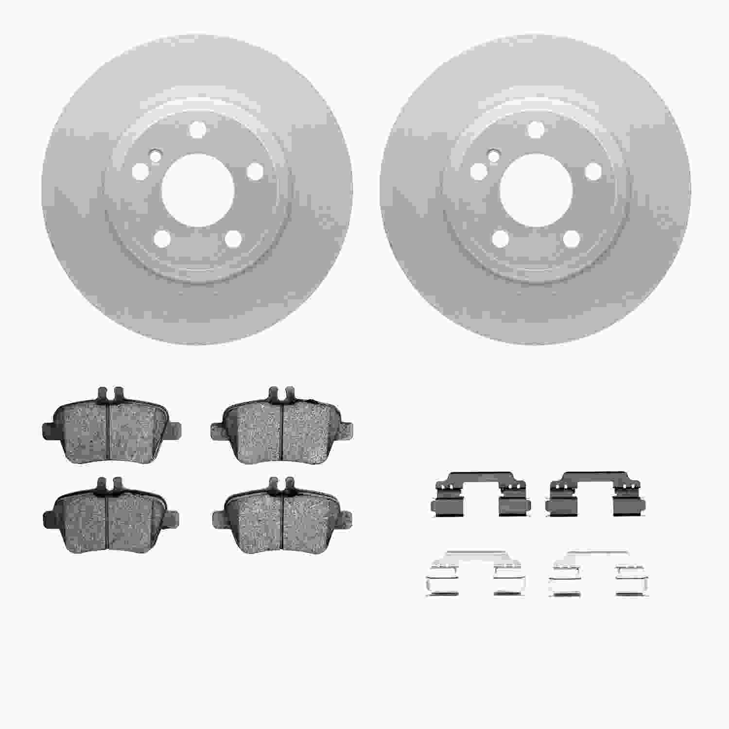 Dynamic Friction Company Disc Brake Kit 4312-63075