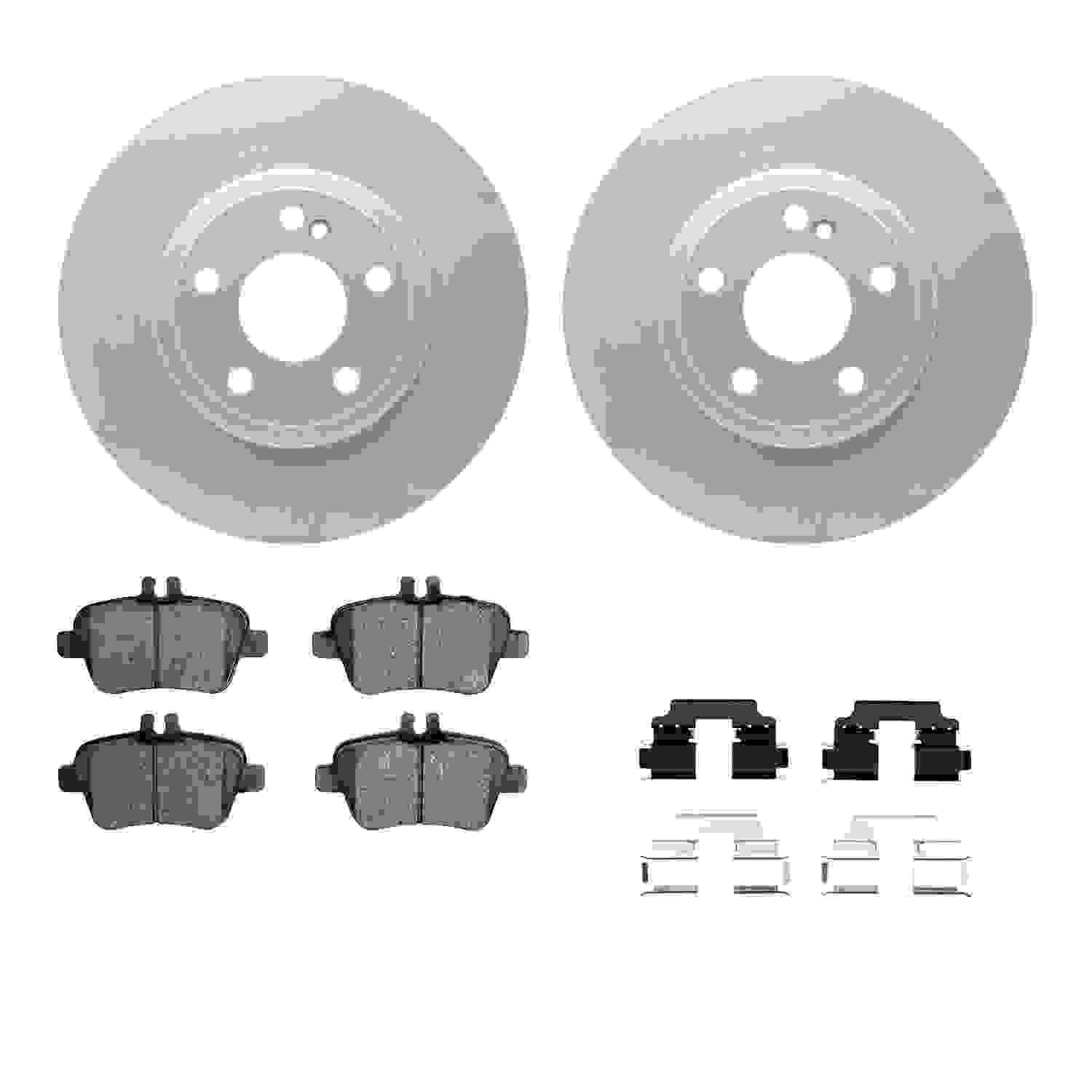 Dynamic Friction Company Disc Brake Kit 4312-63076