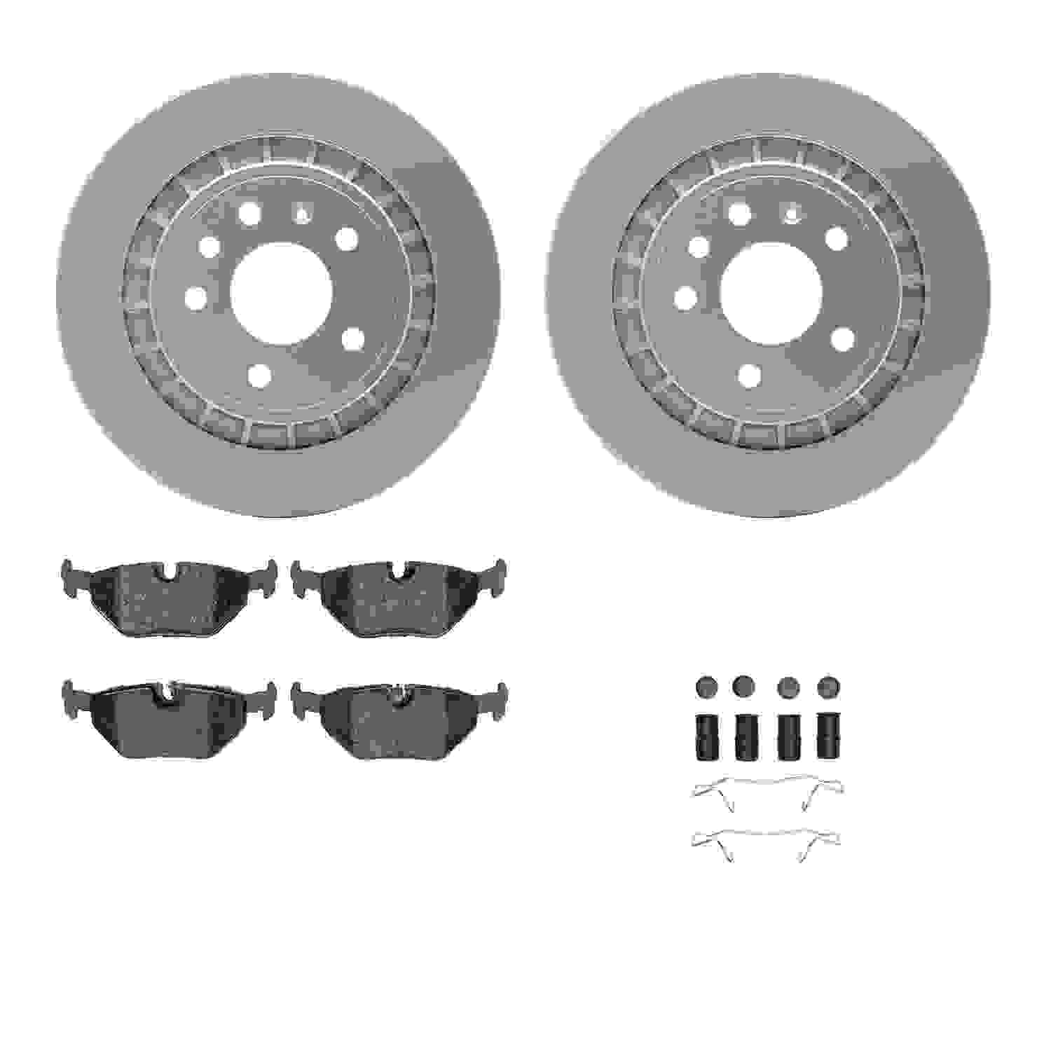 Dynamic Friction Company Disc Brake Kit 4312-65002