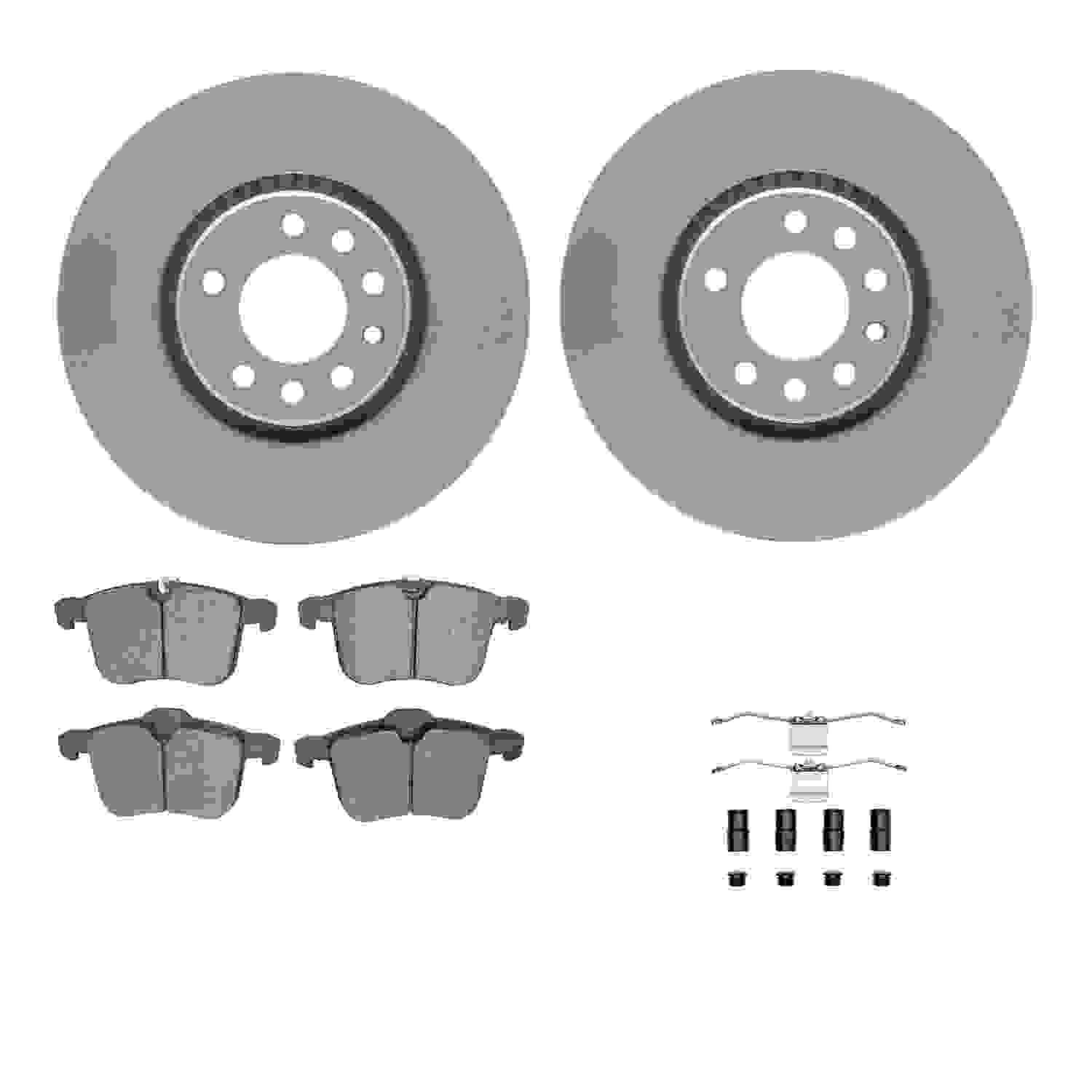 Dynamic Friction Company Disc Brake Kit 4312-65014