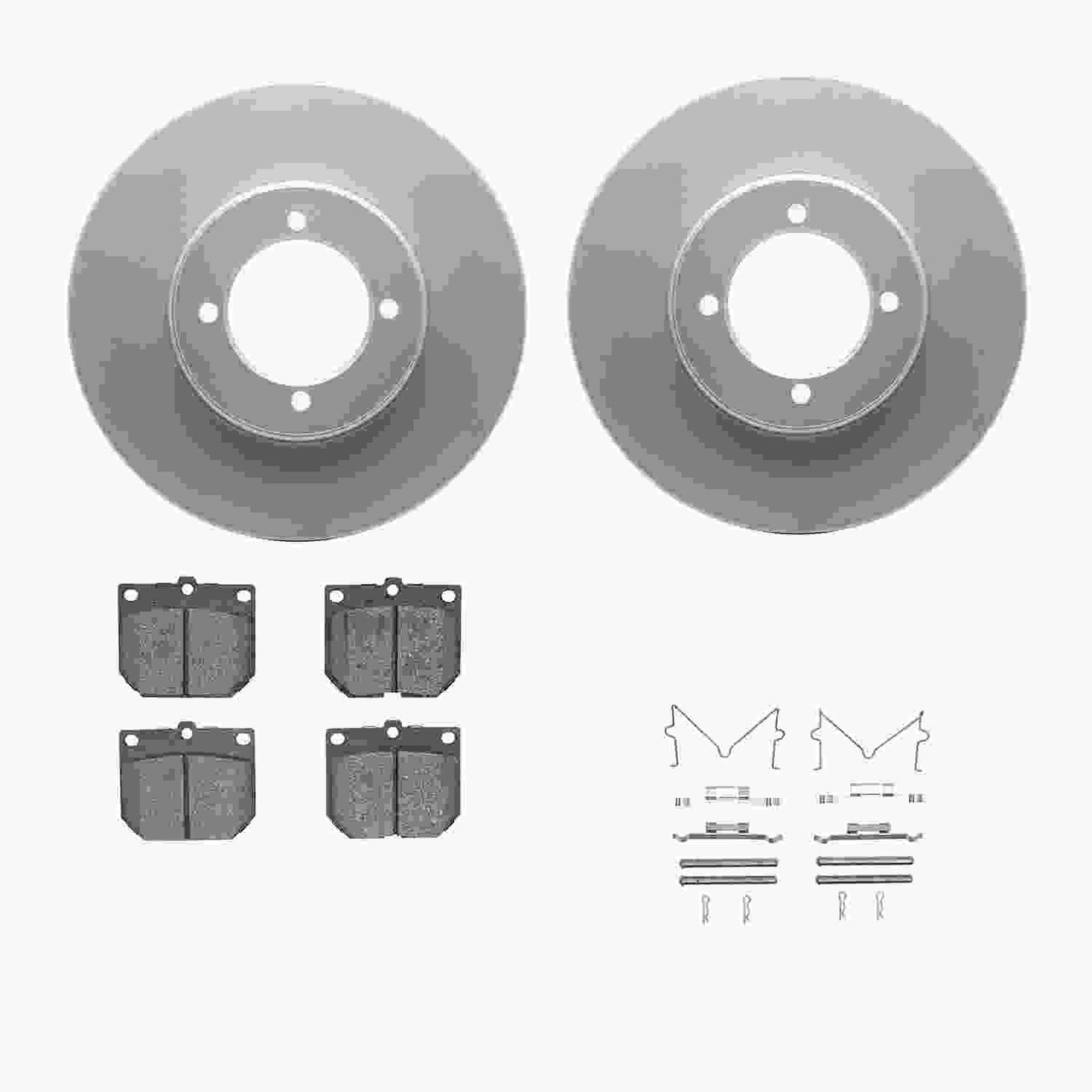 Dynamic Friction Company Disc Brake Kit 4312-67001