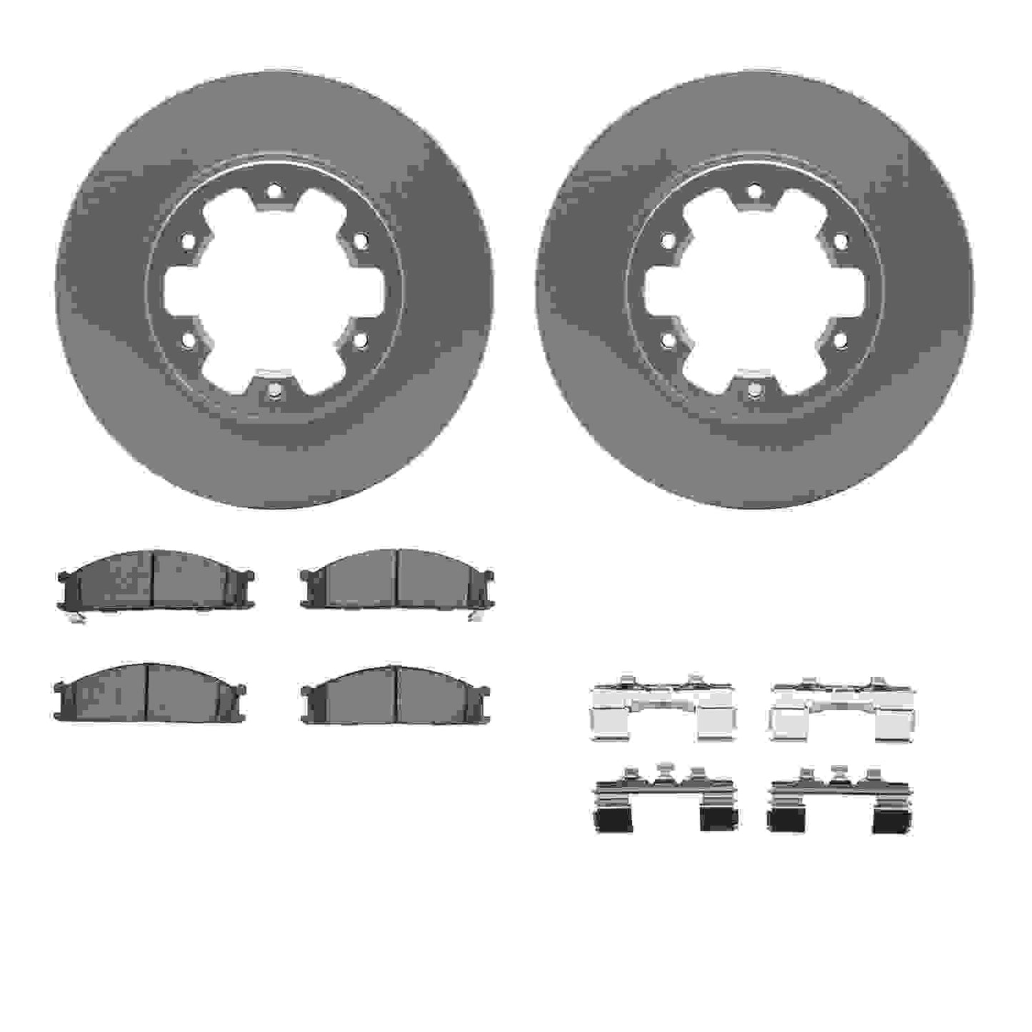 Dynamic Friction Company Disc Brake Kit 4312-67005