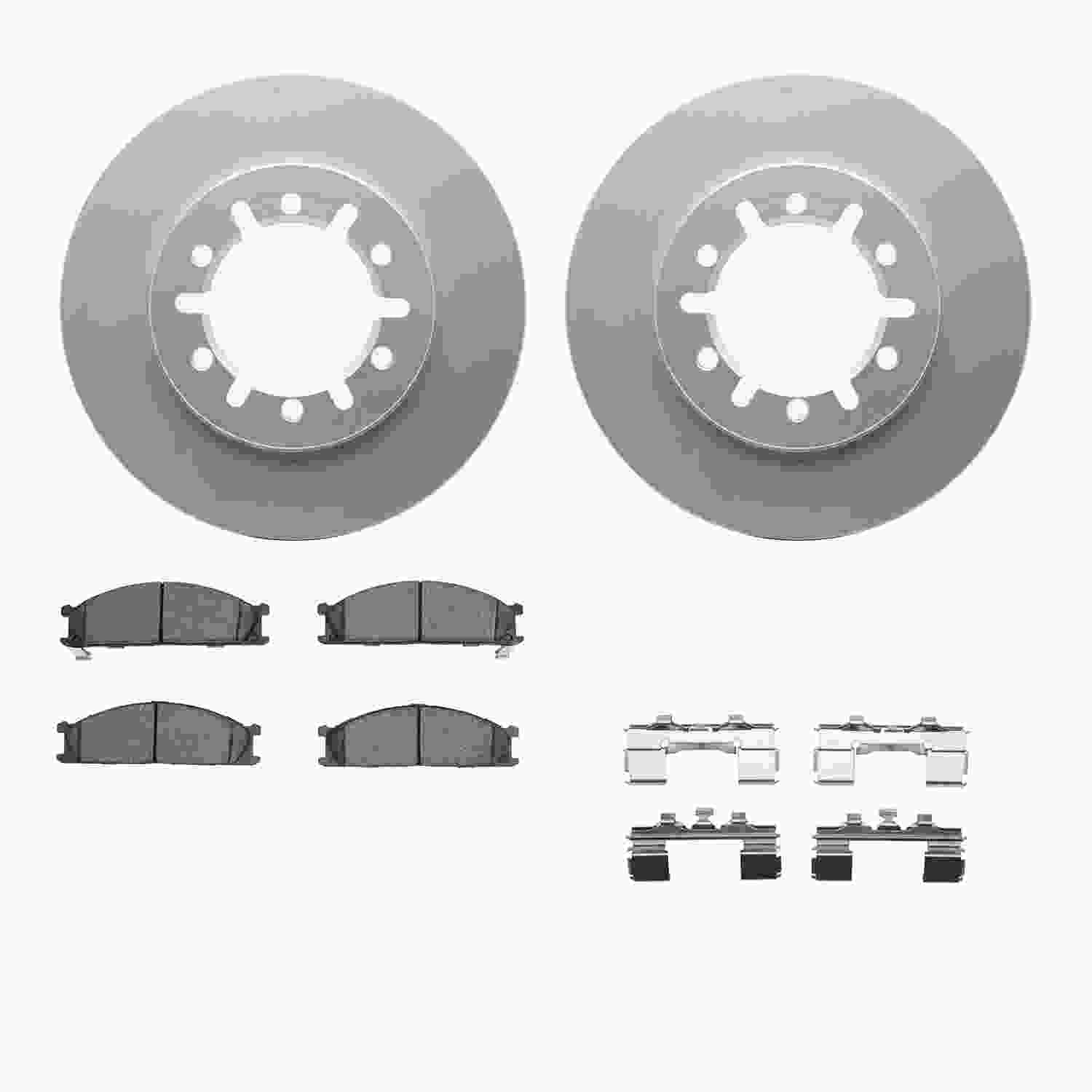 Dynamic Friction Company Disc Brake Kit 4312-67006