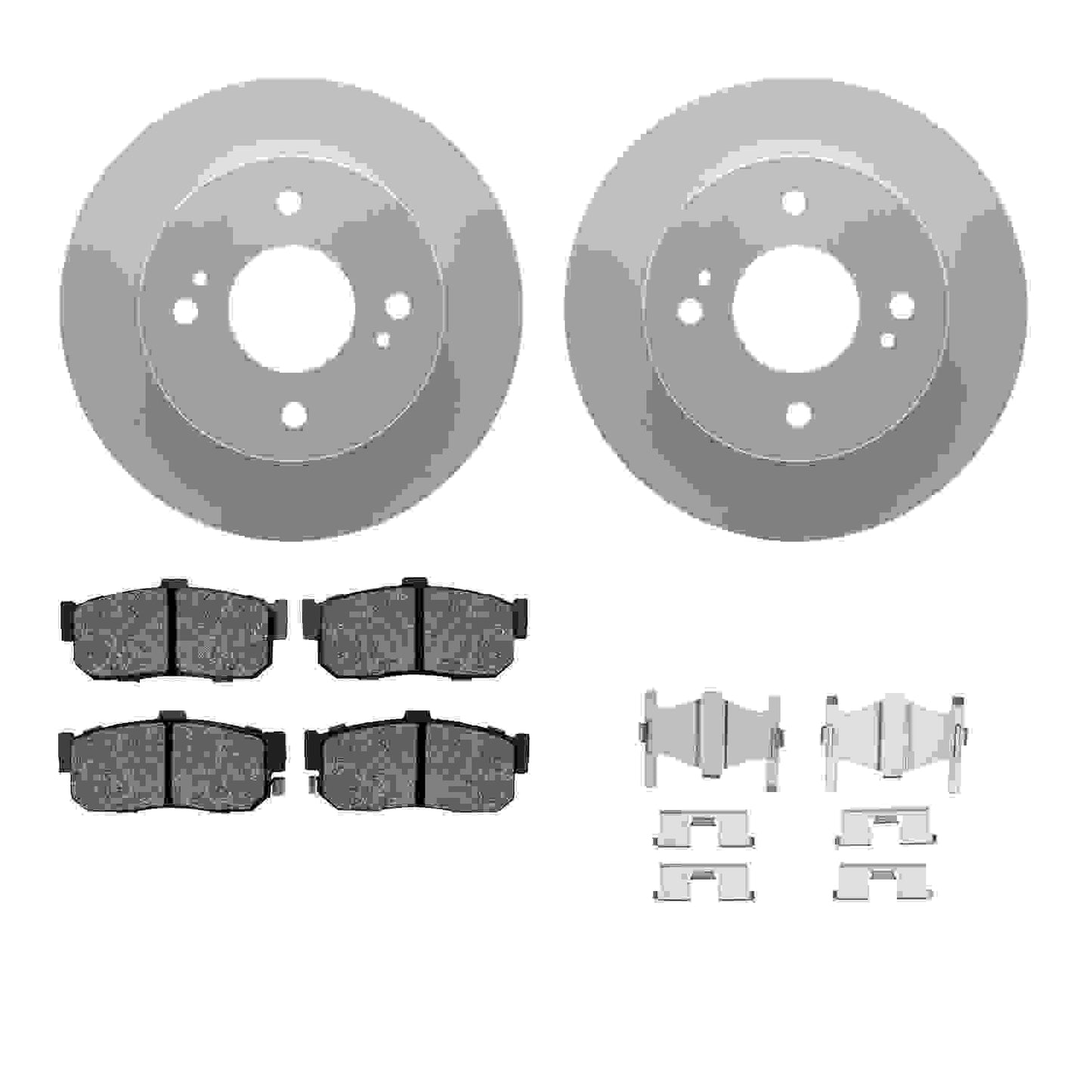 Dynamic Friction Company Disc Brake Kit 4312-67008