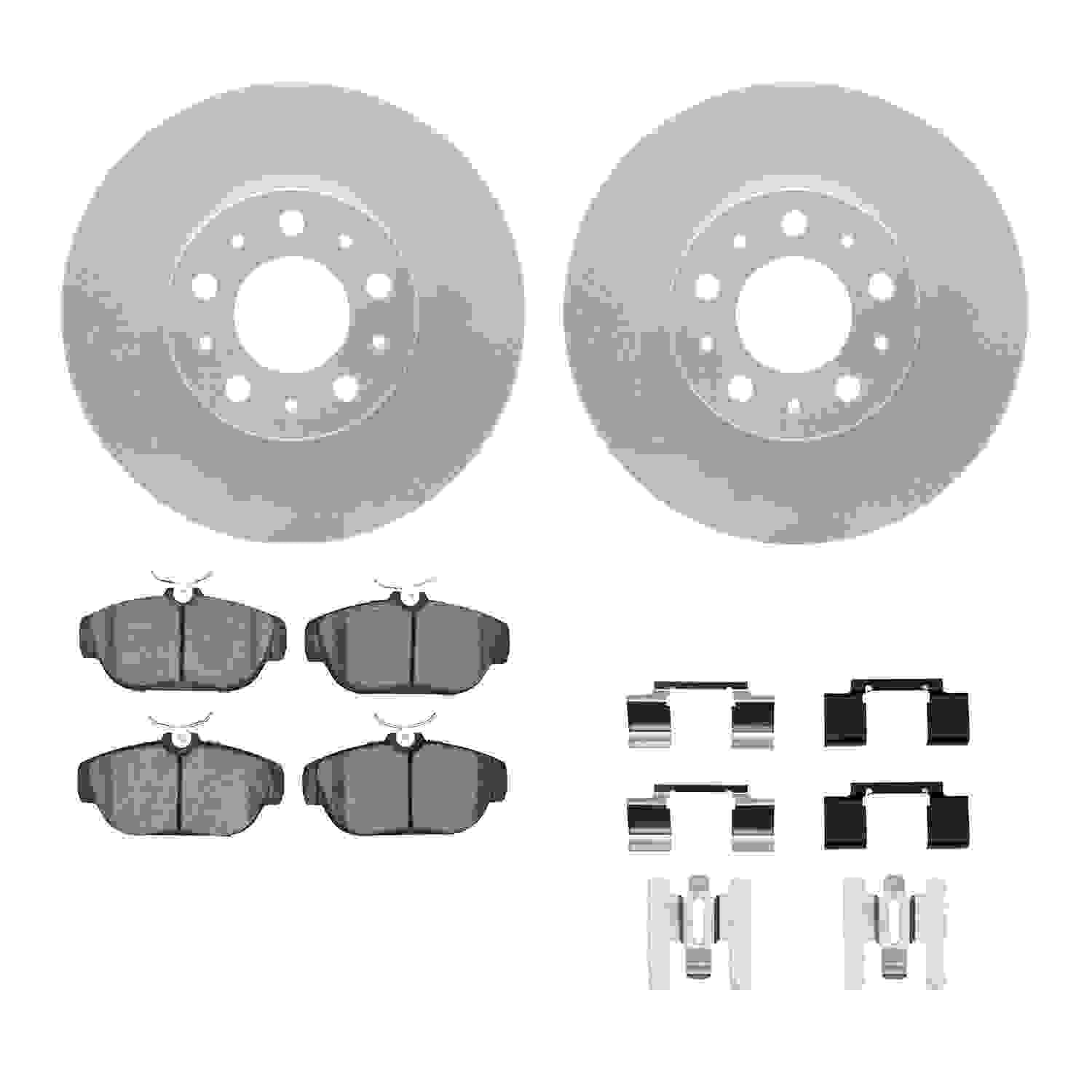 Dynamic Friction Company Disc Brake Kit 4312-67009