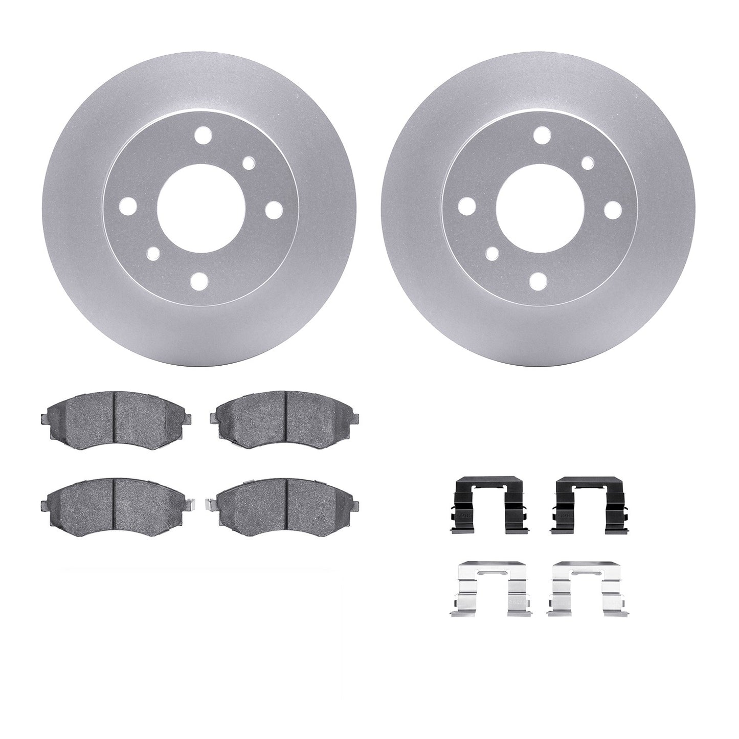 Dynamic Friction Company Disc Brake Kit 4312-67017