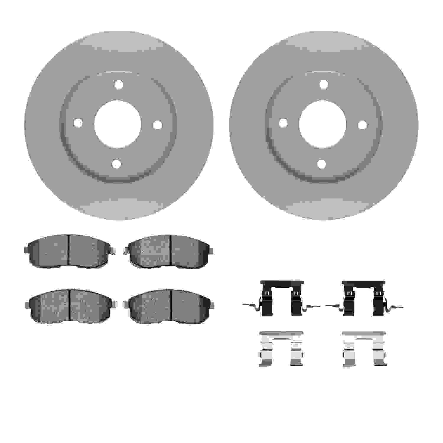 Dynamic Friction Company Disc Brake Kit 4312-67018